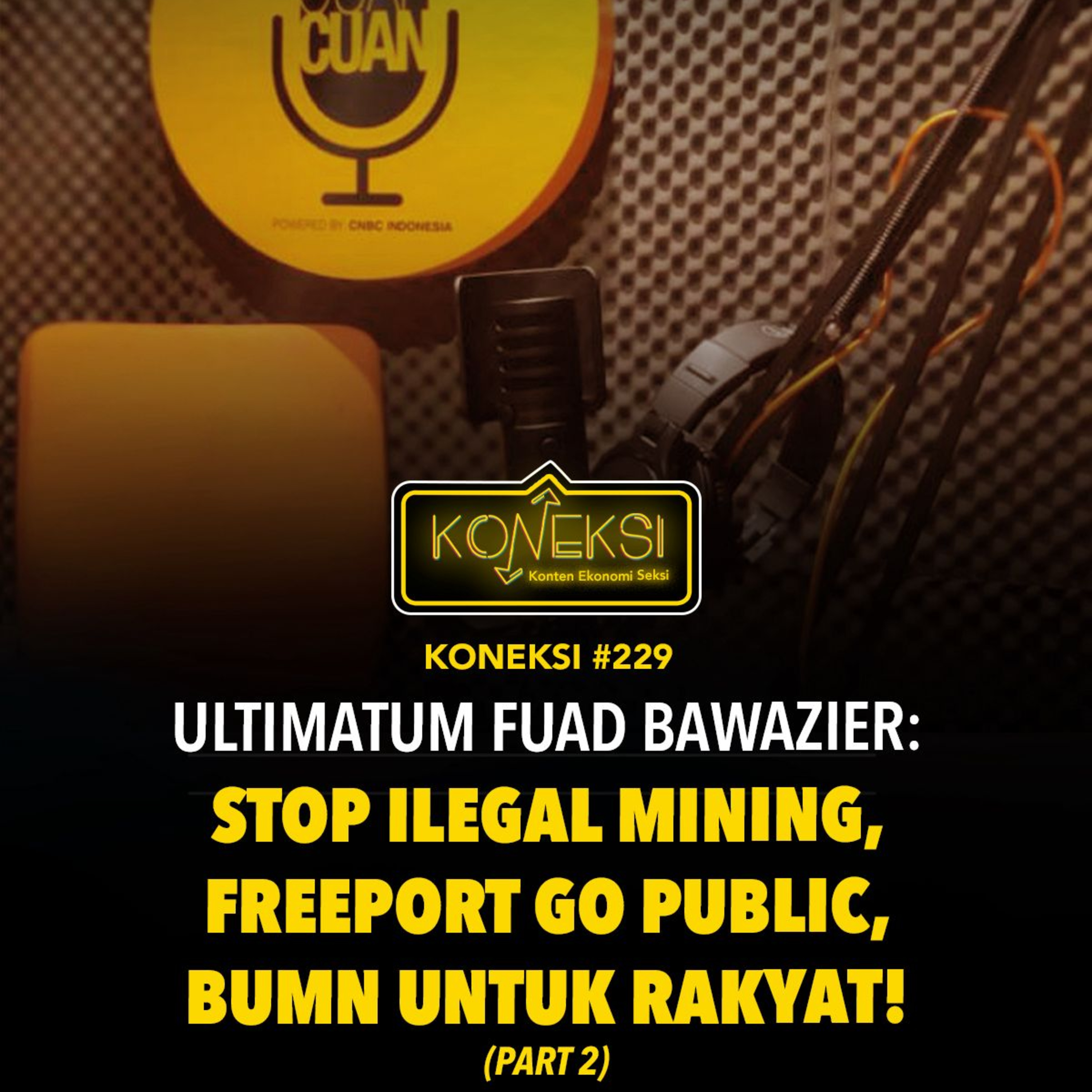 KONEKSI #229 Ultimatum Fuad Bawazier: Stop Ilegal Mining, Freeport Go Public, BUMN Untuk Rakyat! (Part 2)