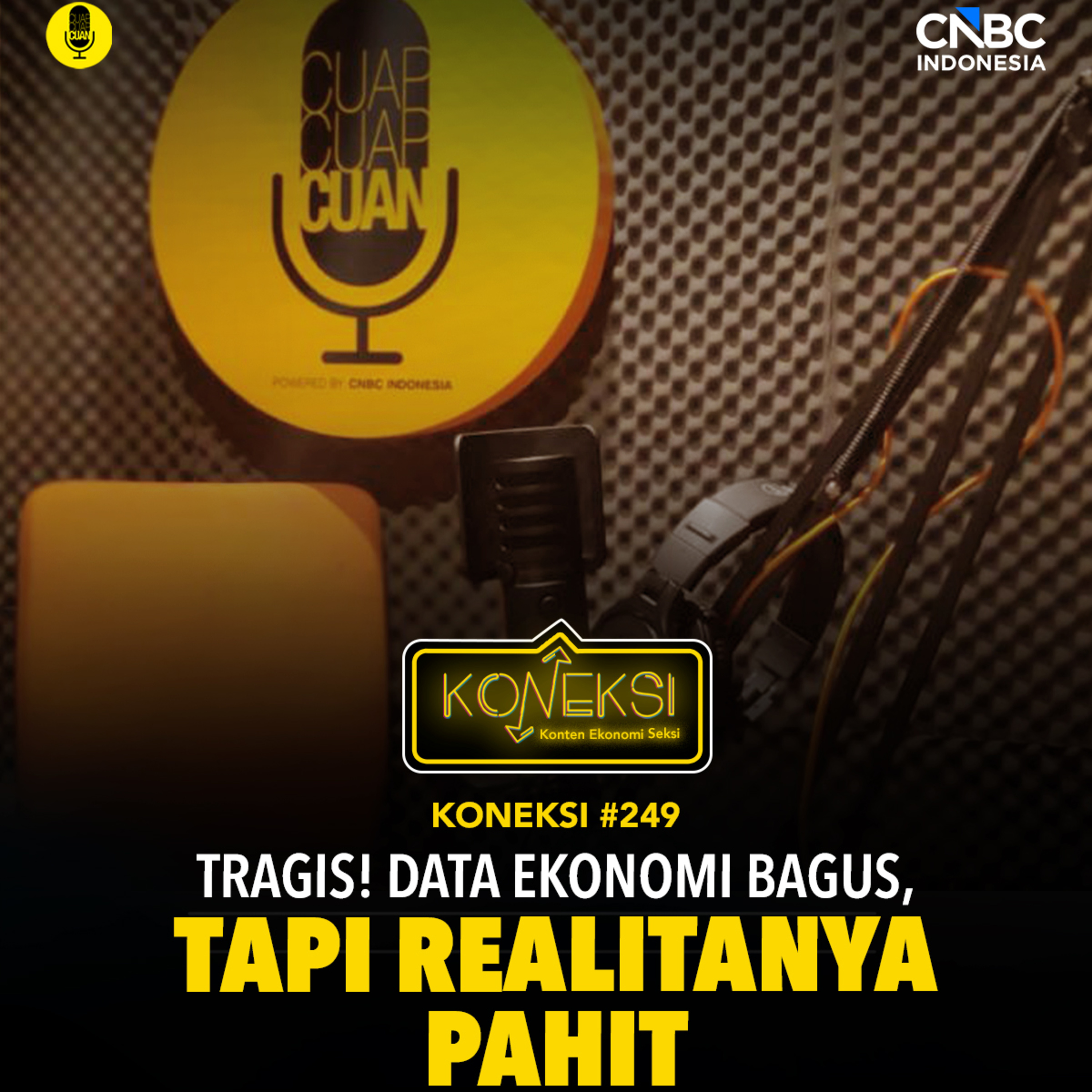 Koneksi #249 Tragis! Data Ekonomi Bagus, Tapi Realitanya Pahit