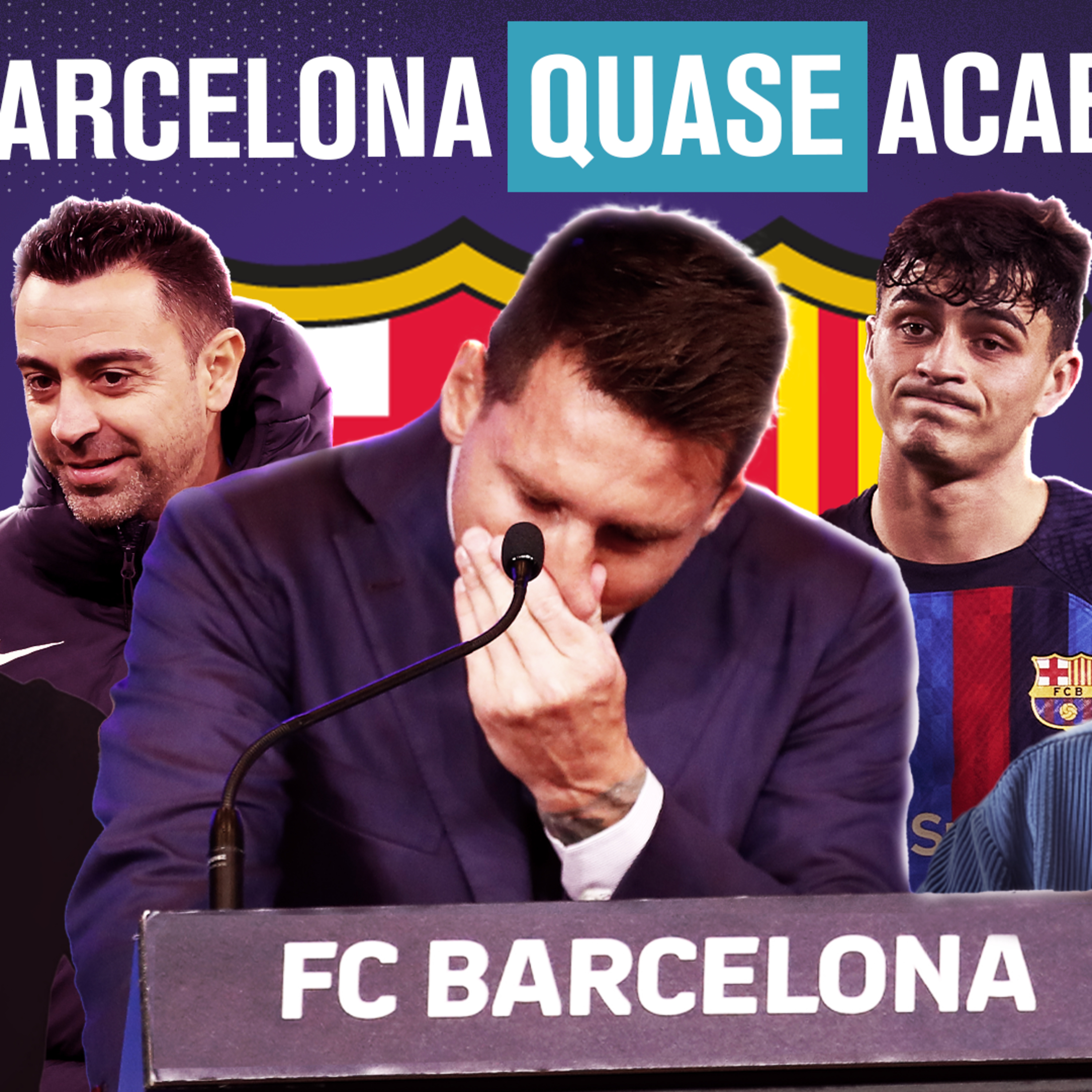 A DESTRUIÇÃO E A RECONSTRUÇÃO: COMO O BARCELONA QUASE ACABOU? | FRED E BECHLER EXPLICAM  episode artwork