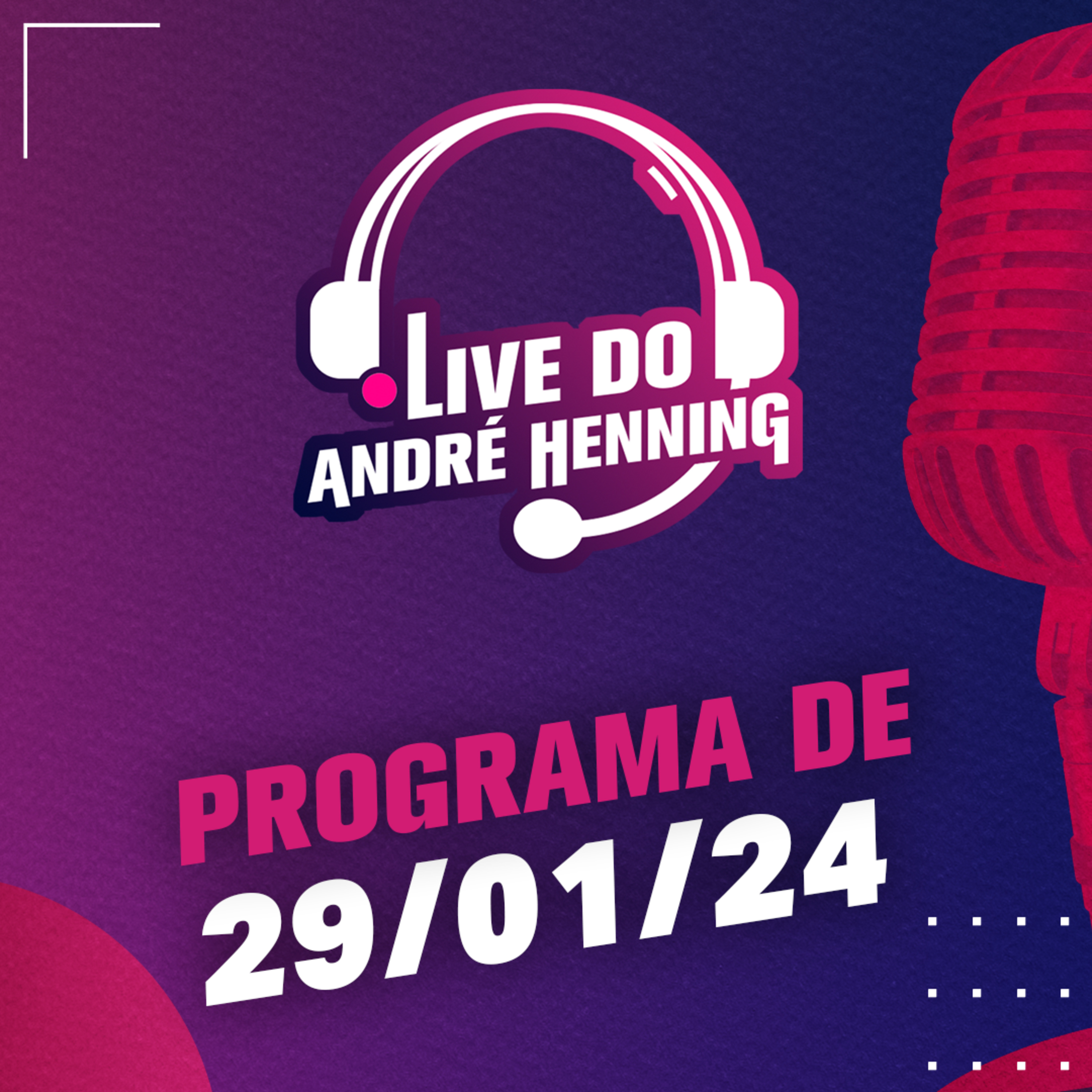 Corinthians perto de uma crise, Palmeiras com problemas no gramado do Allianz e muito mais na Live do André Henning! episode artwork