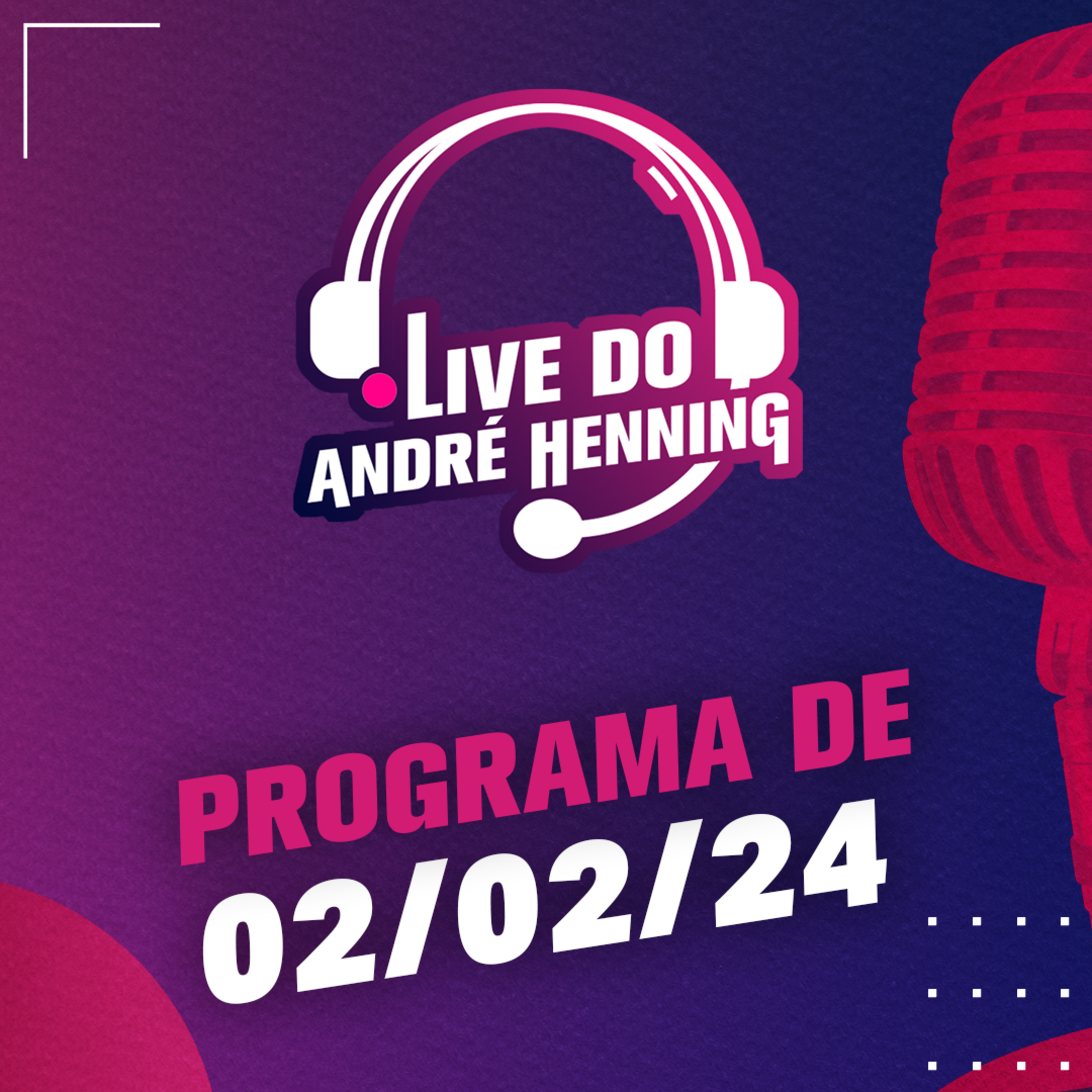 Alerta ligado no Timão, Fluminense "voltou", Santos sofre 'transfer ban' e mais na Live do André Henning! episode artwork