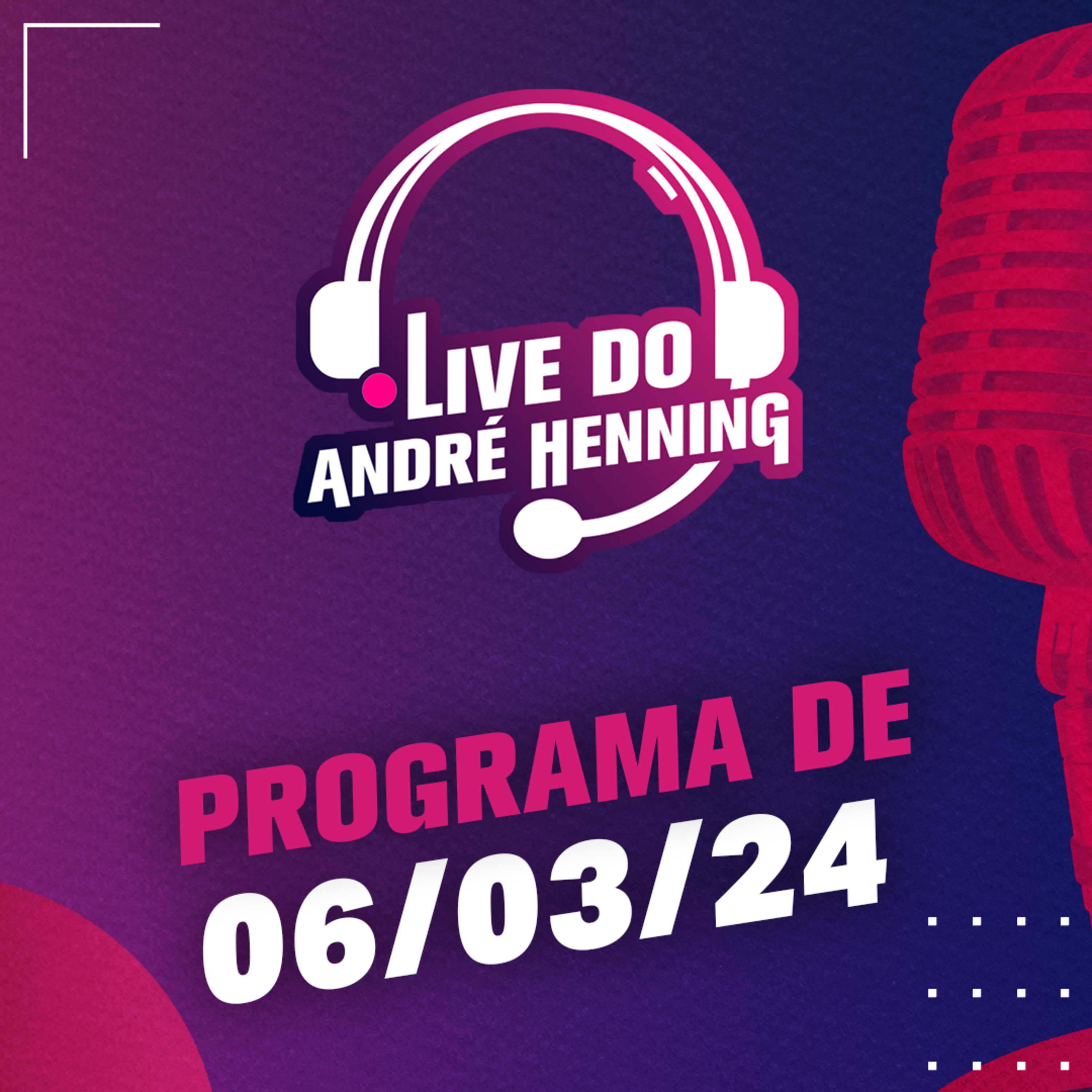 Live do André Henning: mata-mata da Champions, novidades no Brasileirão, ex-presidente do Inter condenado a prisão e muito mais! episode artwork