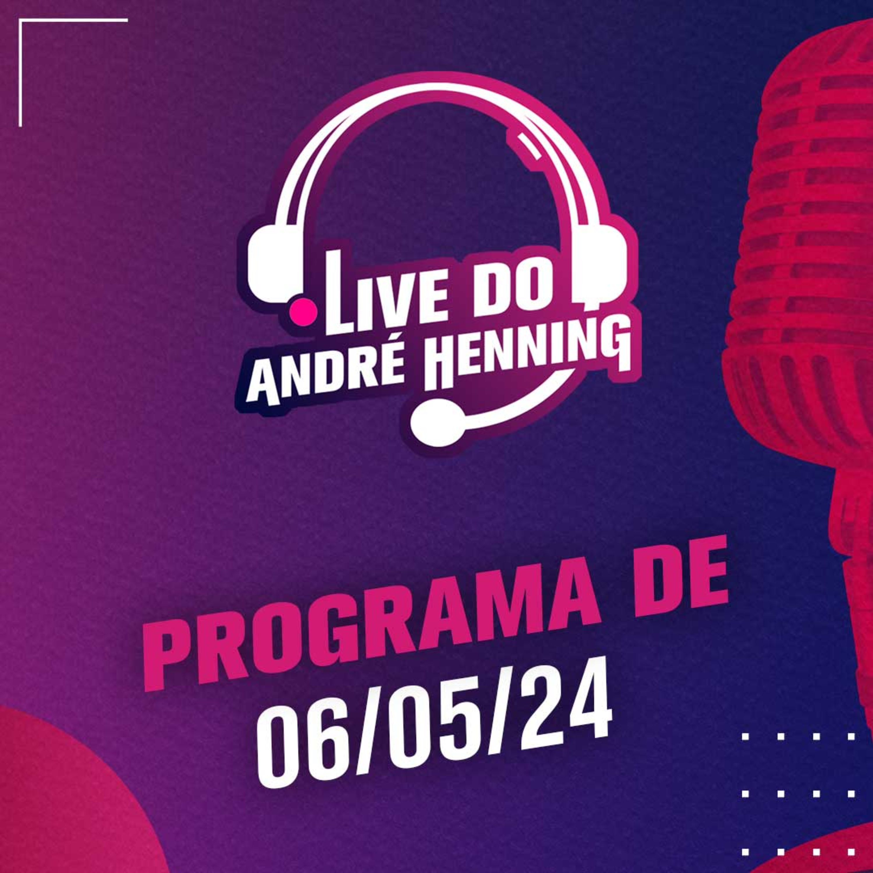 MAIS POLÊMICAS DA ARBITRAGEM NO BR; REAL MADRID VENCE LA LIGA; EXPECTATIVA PRA UCL NA LIVE DO ANDRÉ HENNING episode artwork