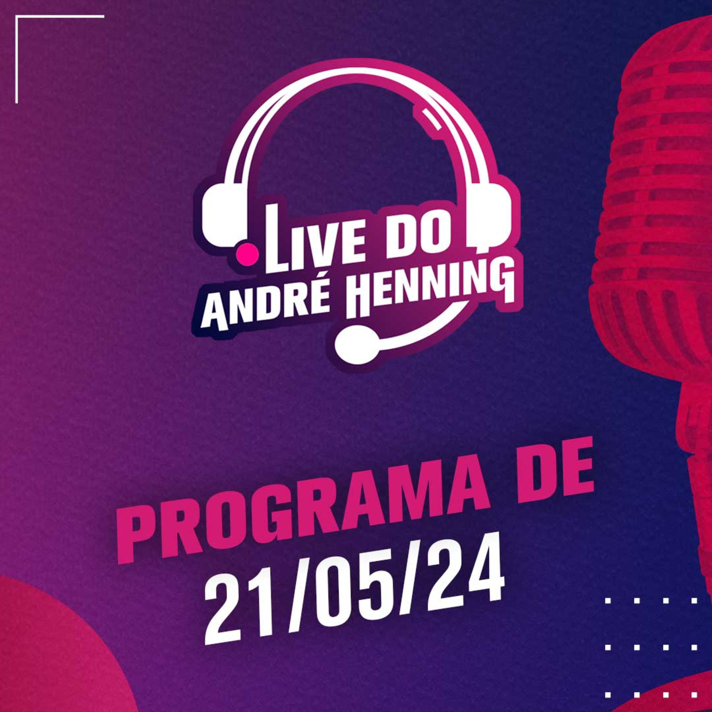KROOS ANUNCIA APOSENTADORIA; COPA DO BRASIL; RENATO SUGERE BR SEM REBAIXAMENTO E MAIS NA LIVE DO ANDRÉ HENNING episode artwork