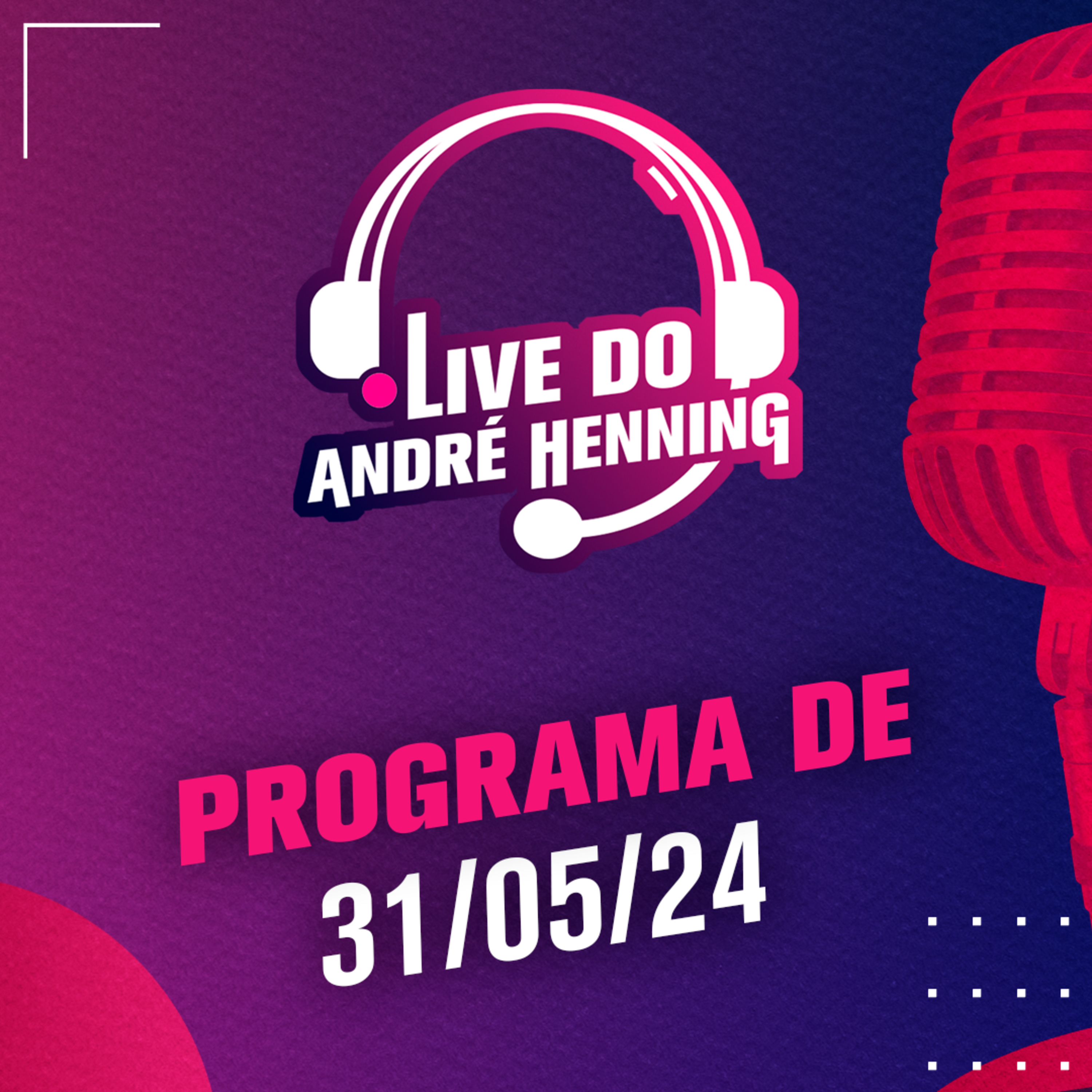 É AMANHÃ! TUDO DA FINAL DA CHAMPIONS, DIRETO DE WEMBLEY, COM ANDRÉ HENNING E NOSSOS CORRESPONDENTES episode artwork