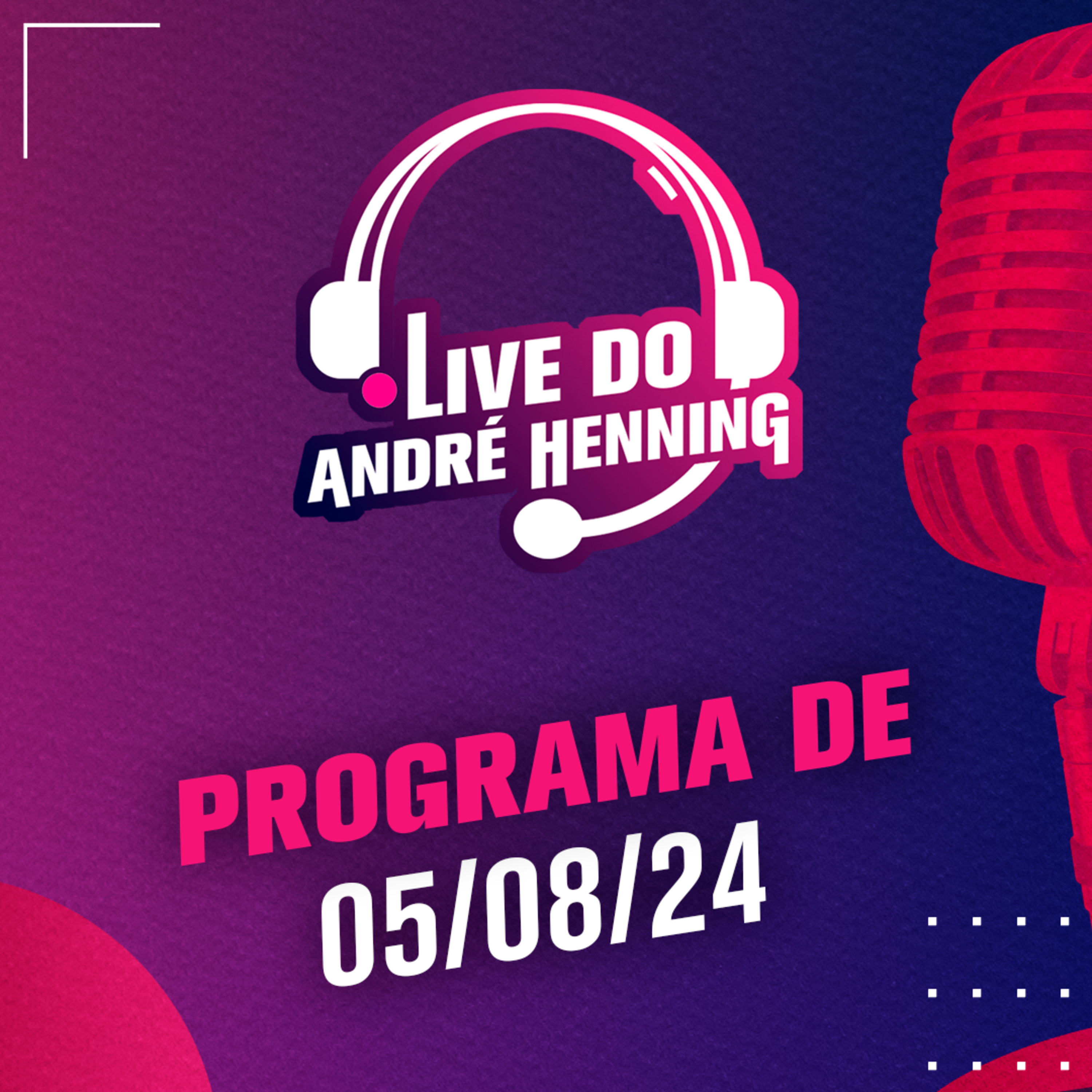 BOTAFOGO É O LÍDER DE NOVO; CORINTHIANS VOLTA PRO Z-4; MAIS DA RODADA E OLIMPÍADAS | LIVE DO ANDRÉ episode artwork