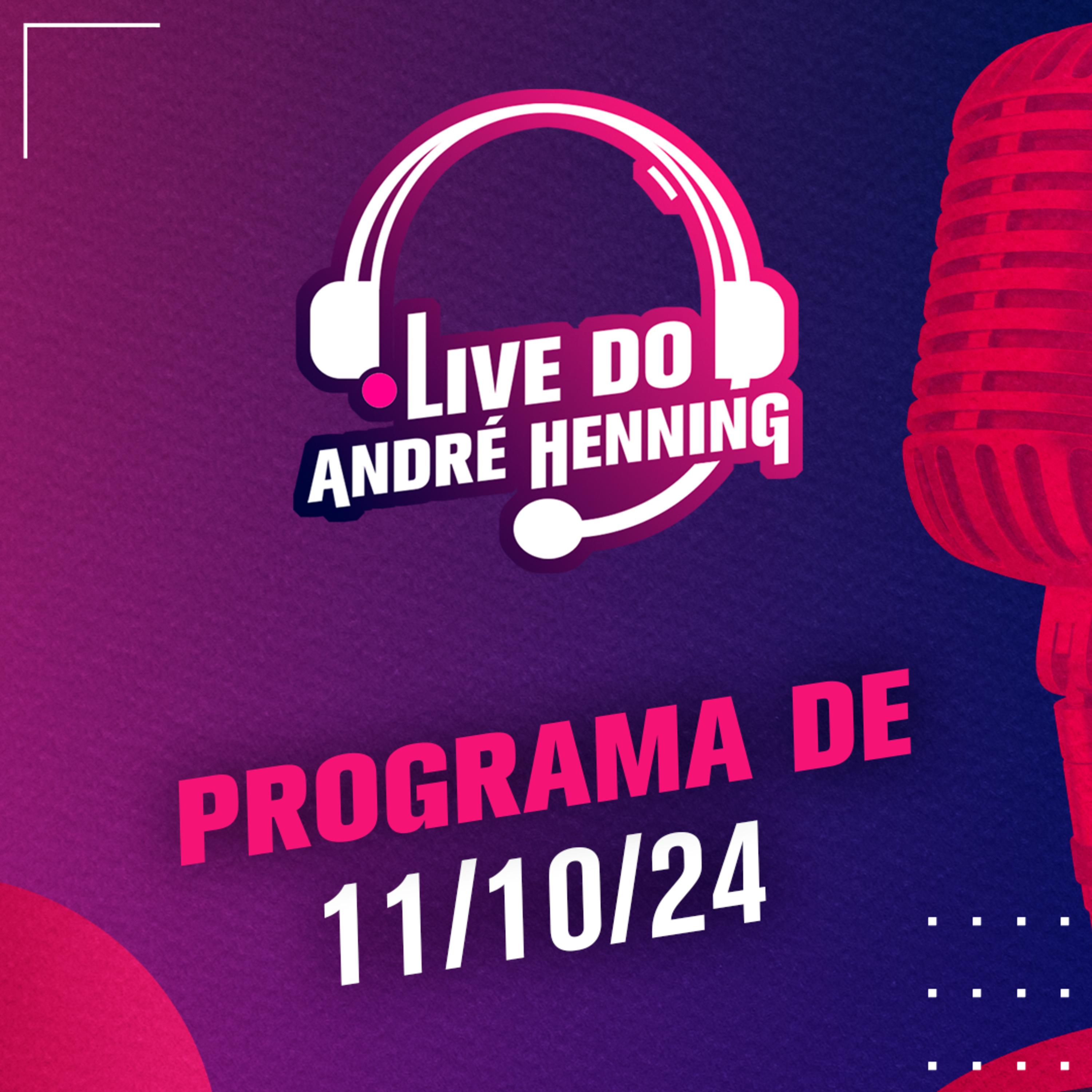 AINDA PRECISA MELHORAR MUITO! SELEÇÃO VENCE O CHILE, MAS DORIVAL SEGUE PRESSIONADO | LIVE DO ANDRÉ episode artwork