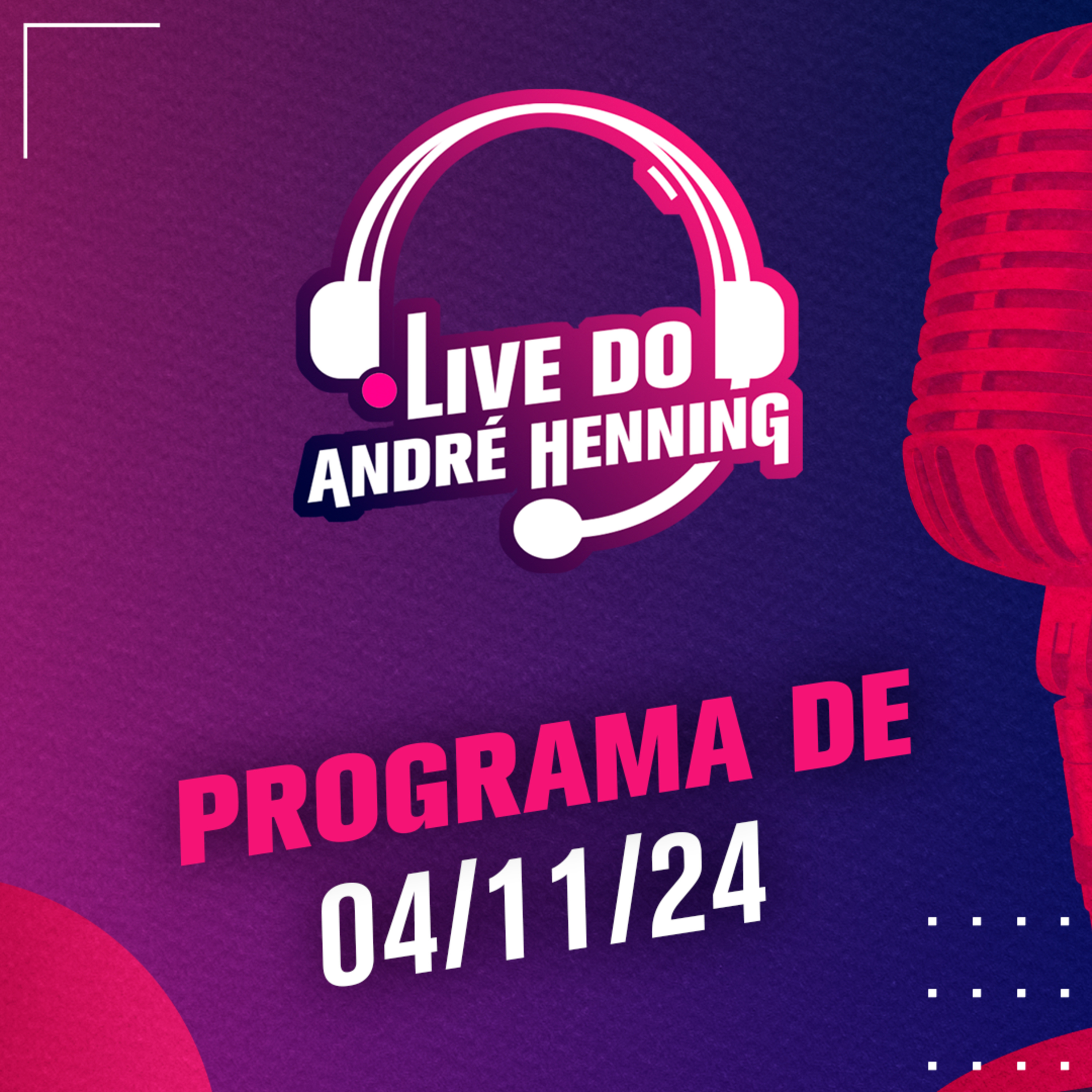 FLAMENGO VENCE O GALO E LEVA ÓTIMA VANTAGEM PRA BH; RODADA DO BRASILEIRO E MAIS | LIVE DO ANDRÉ episode artwork