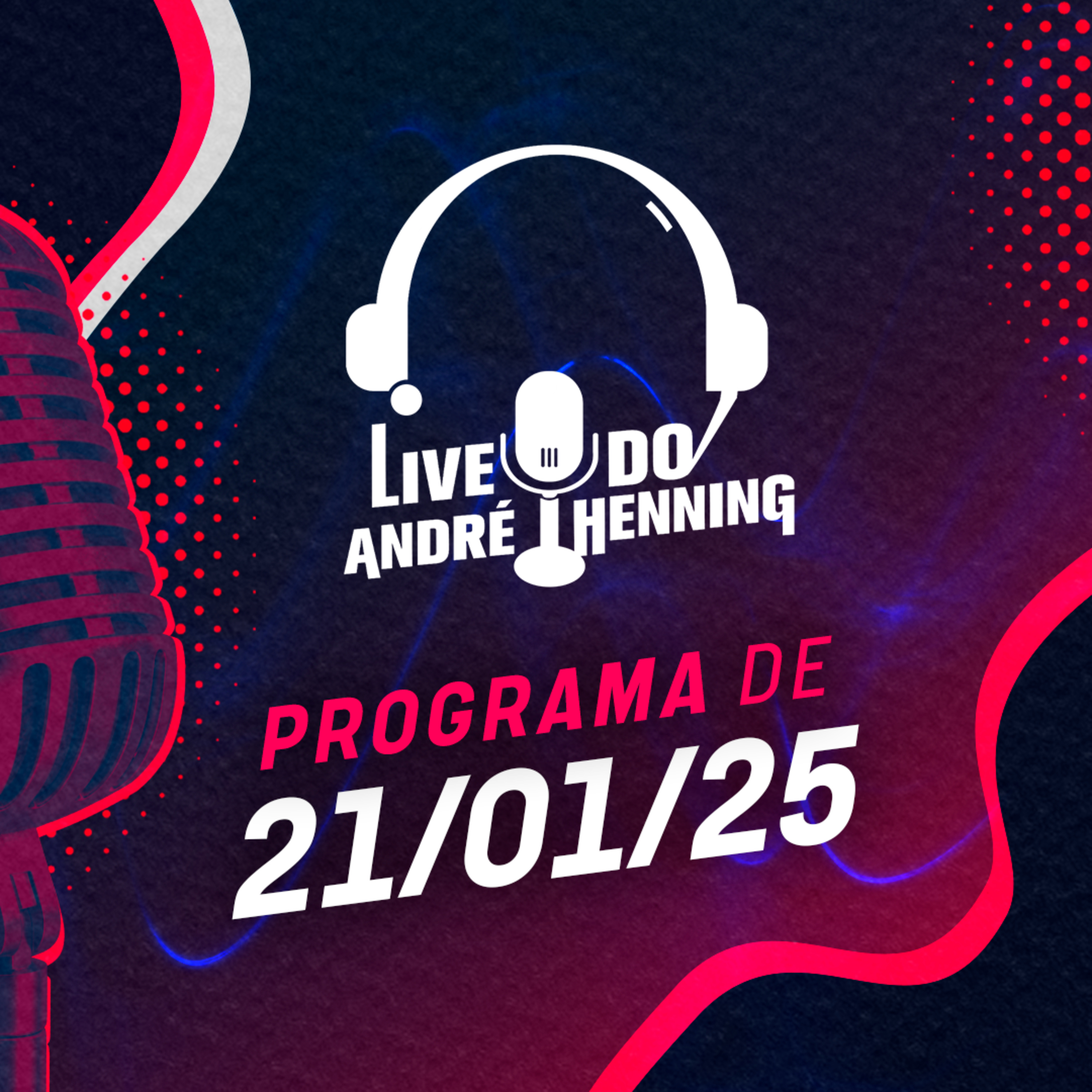 CHAMPIONS DE VOLTA; NEYMAR NO SANTOS; POLÍTICA DO TIMÃO E MUITO MAIS | LIVE DO ANDRÉ episode artwork
