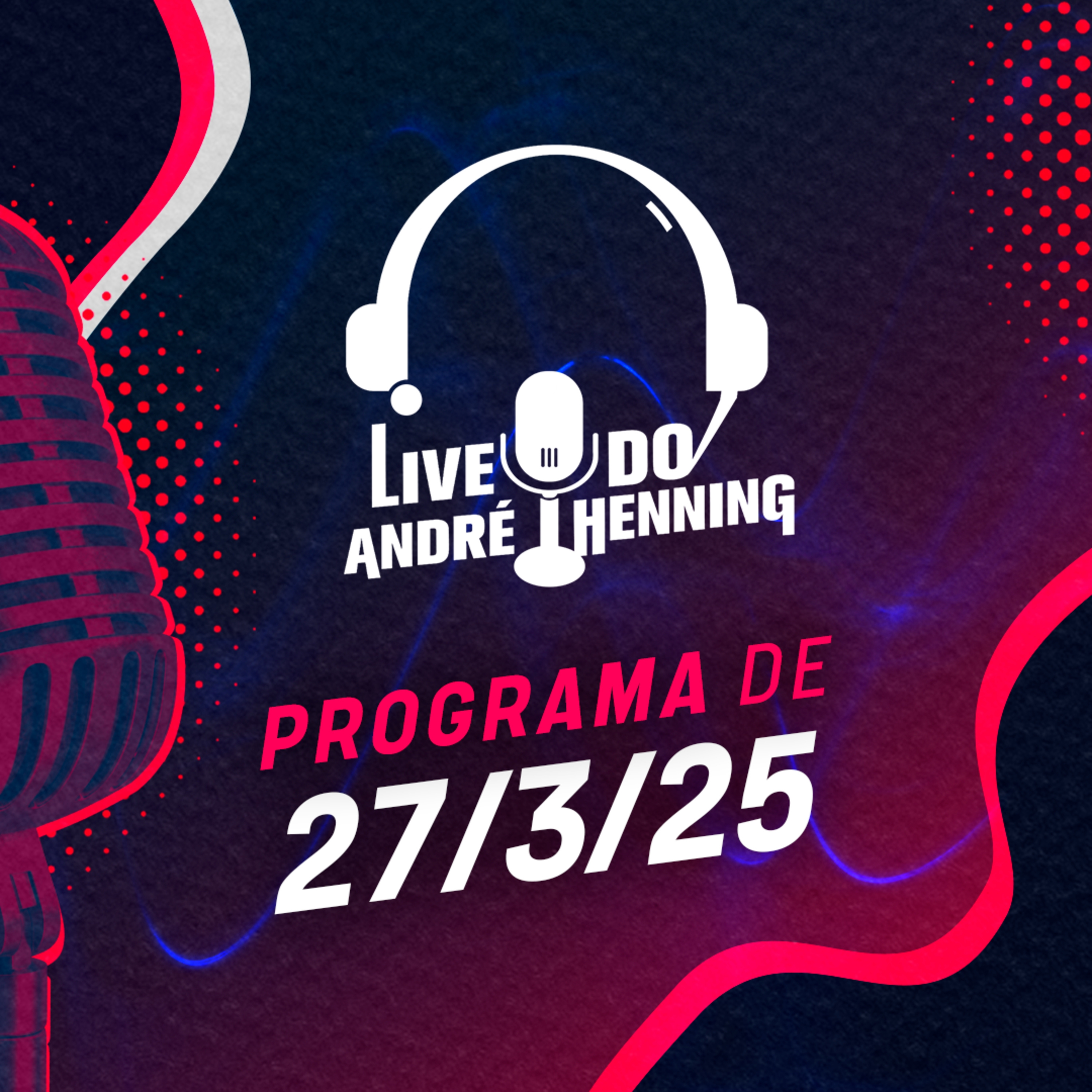 DORIVAL FORA? CBF VOLTA A SONHAR COM ANCELOTTI; HOJE TEM FINAL DO PAULISTÃO E MAIS | LIVE DO ANDRÉ episode artwork