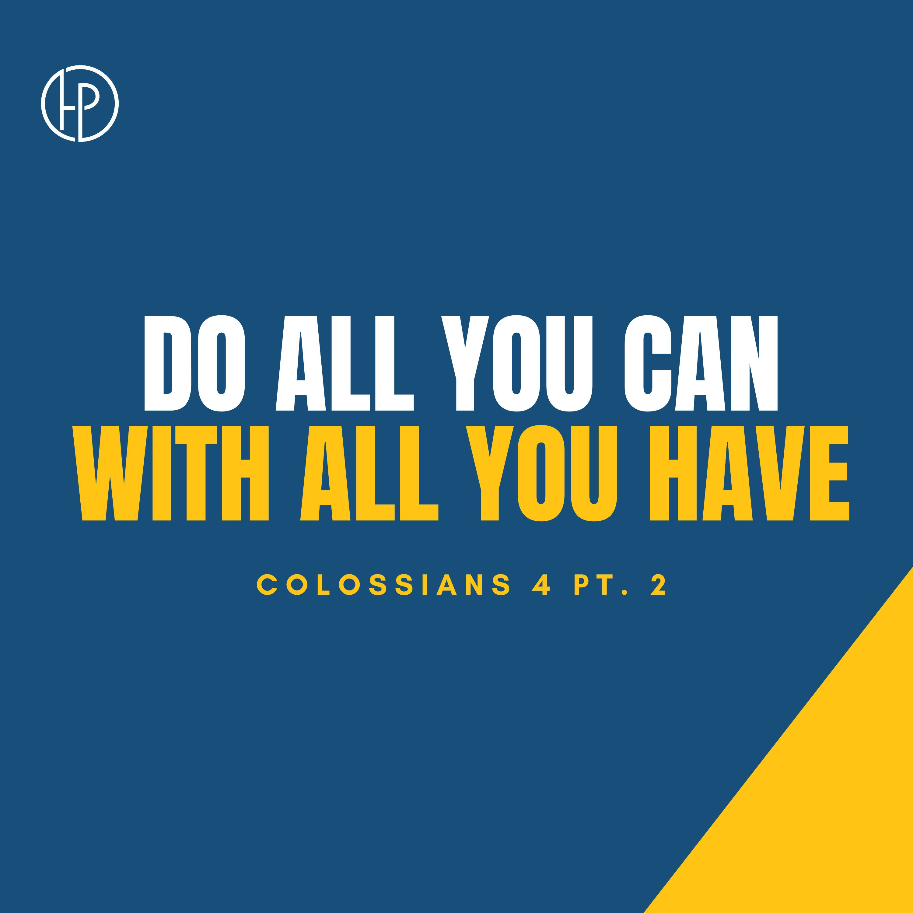 Do All You Can With All You Have- Andrew Long episode artwork