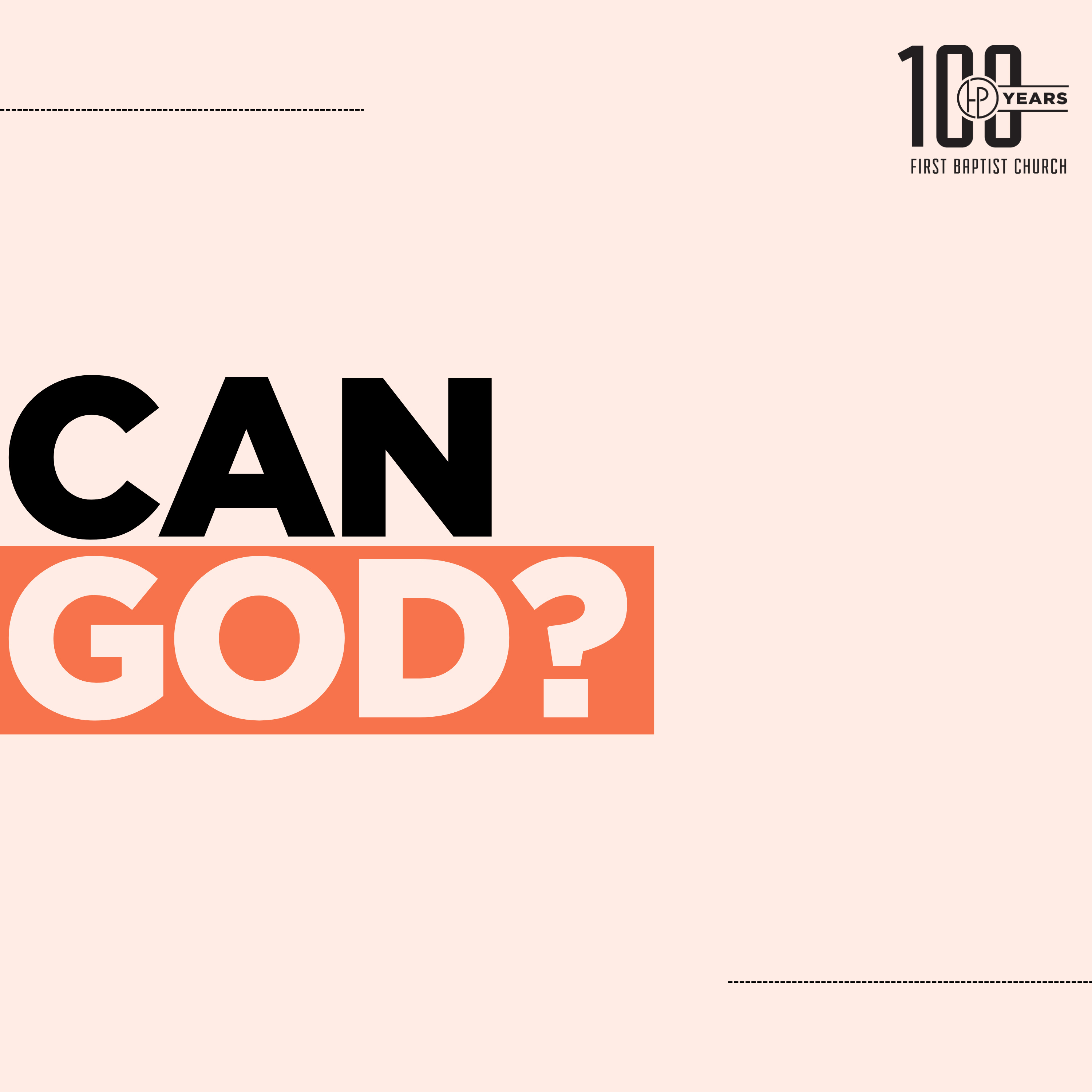 Can God? - Pastor Stephen Clark