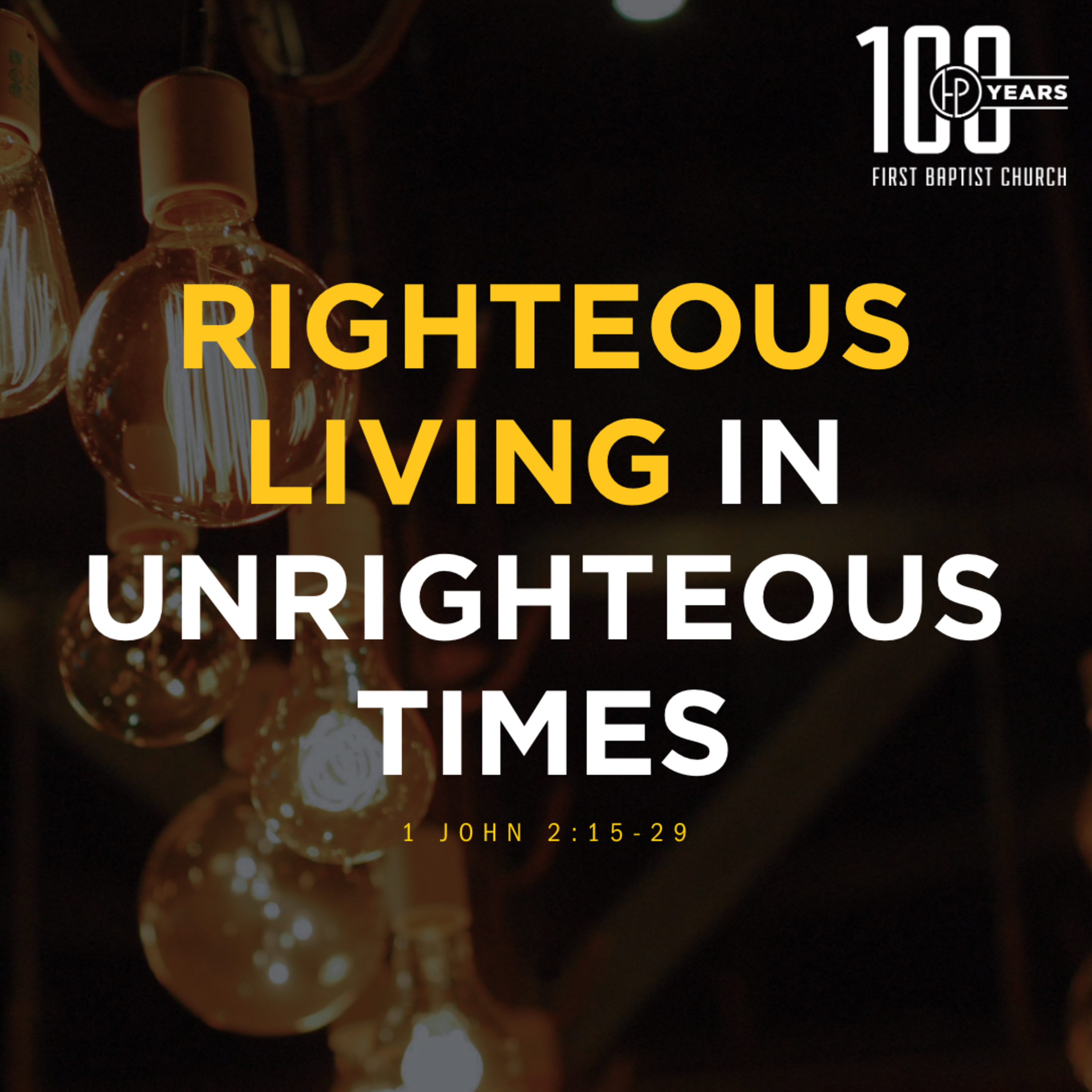 Righteous Living in Unrighteous Times - Andrew Long episode artwork