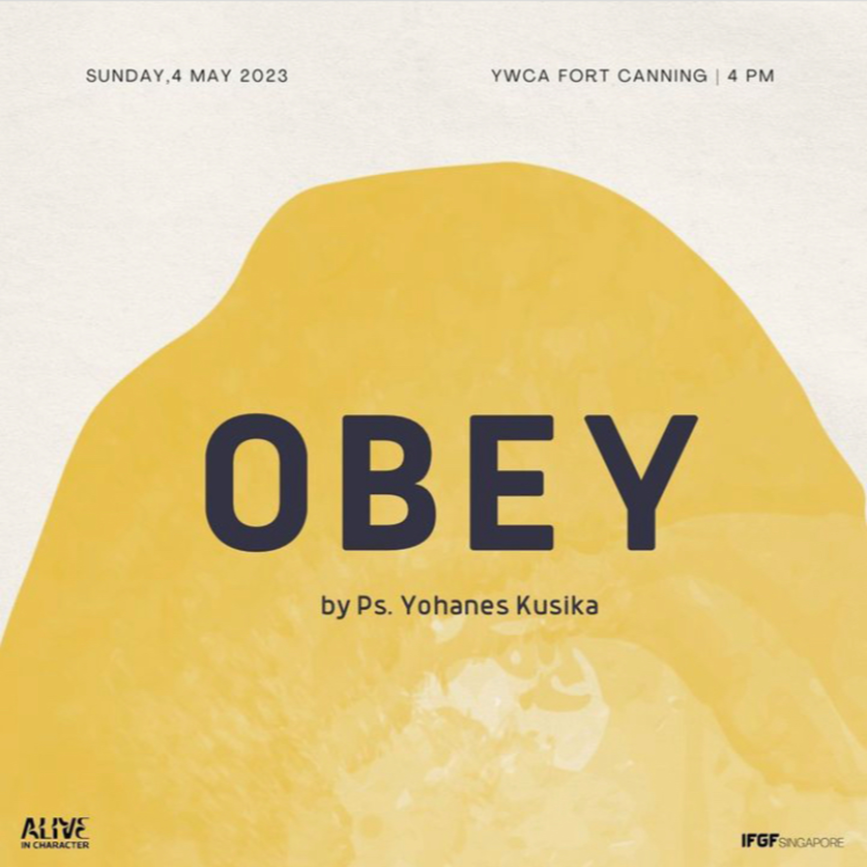 OBEY part one episode artwork