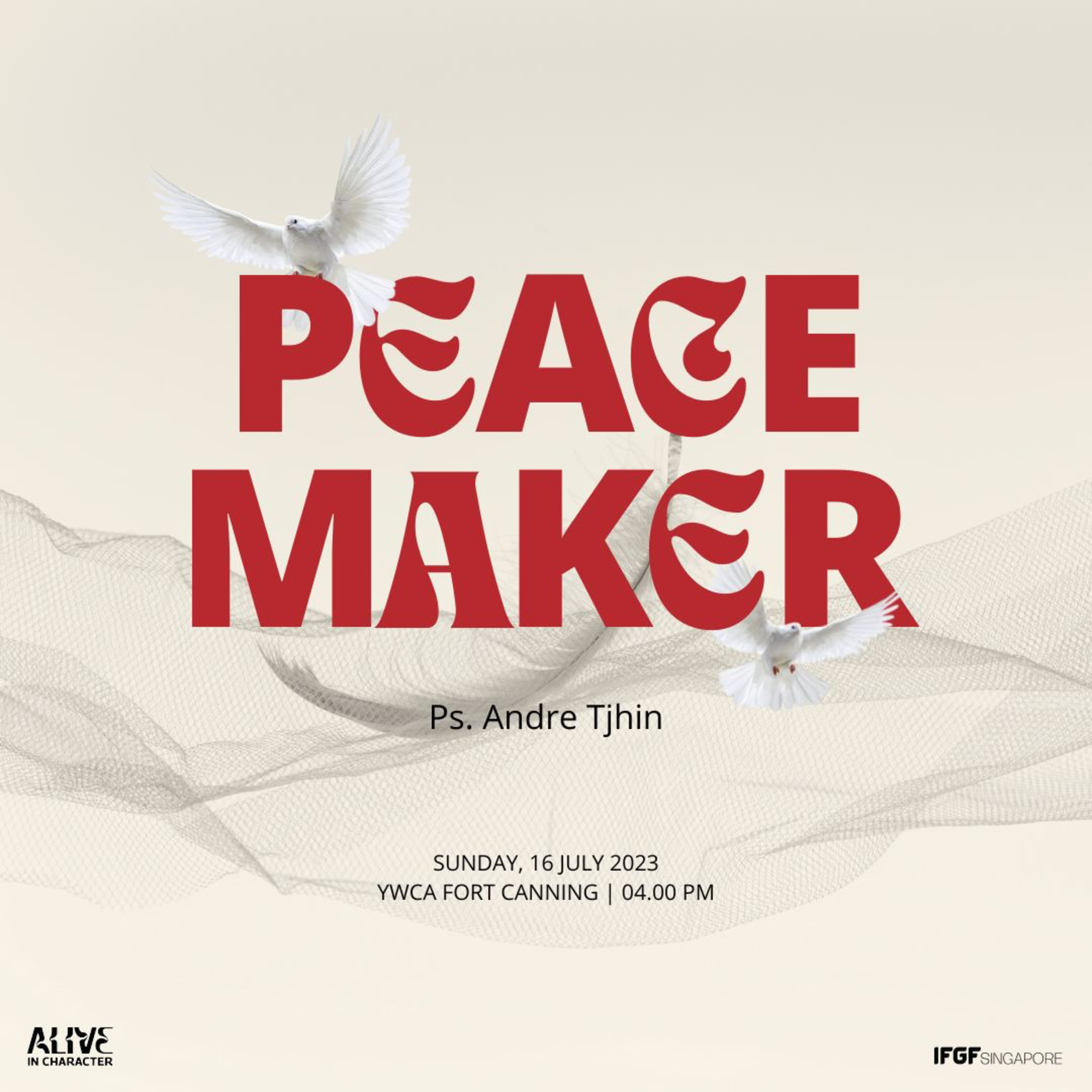 Peace Maker episode artwork