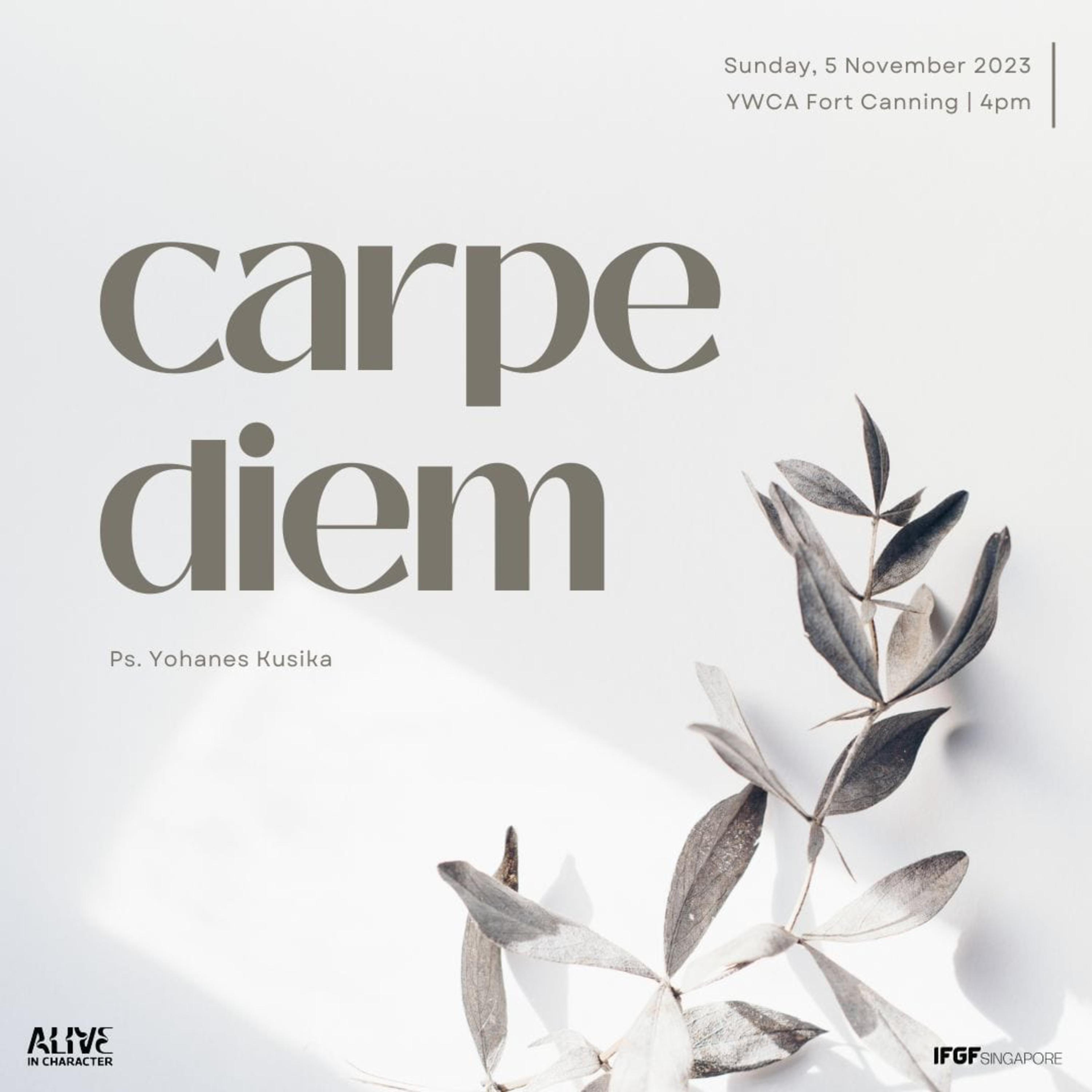 Carpe Diem episode artwork