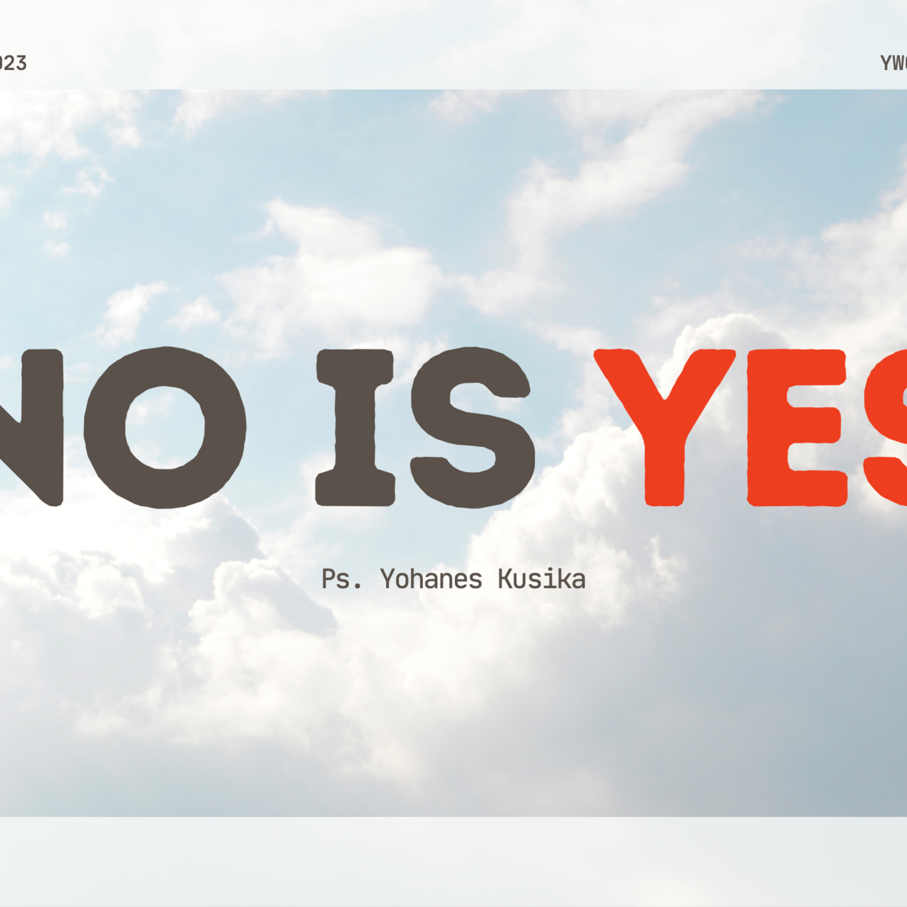no is YES episode artwork