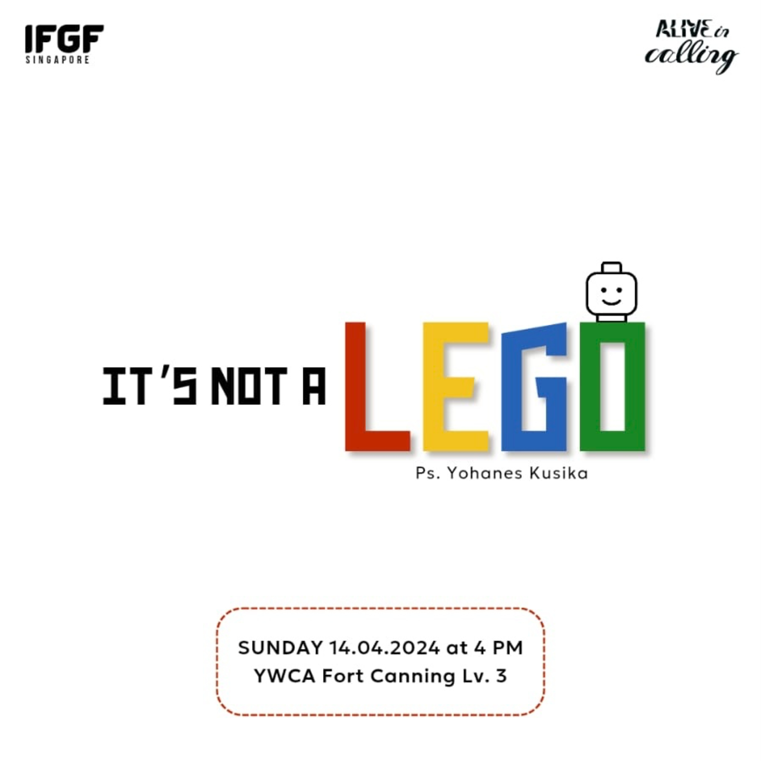It’s not a lego episode artwork
