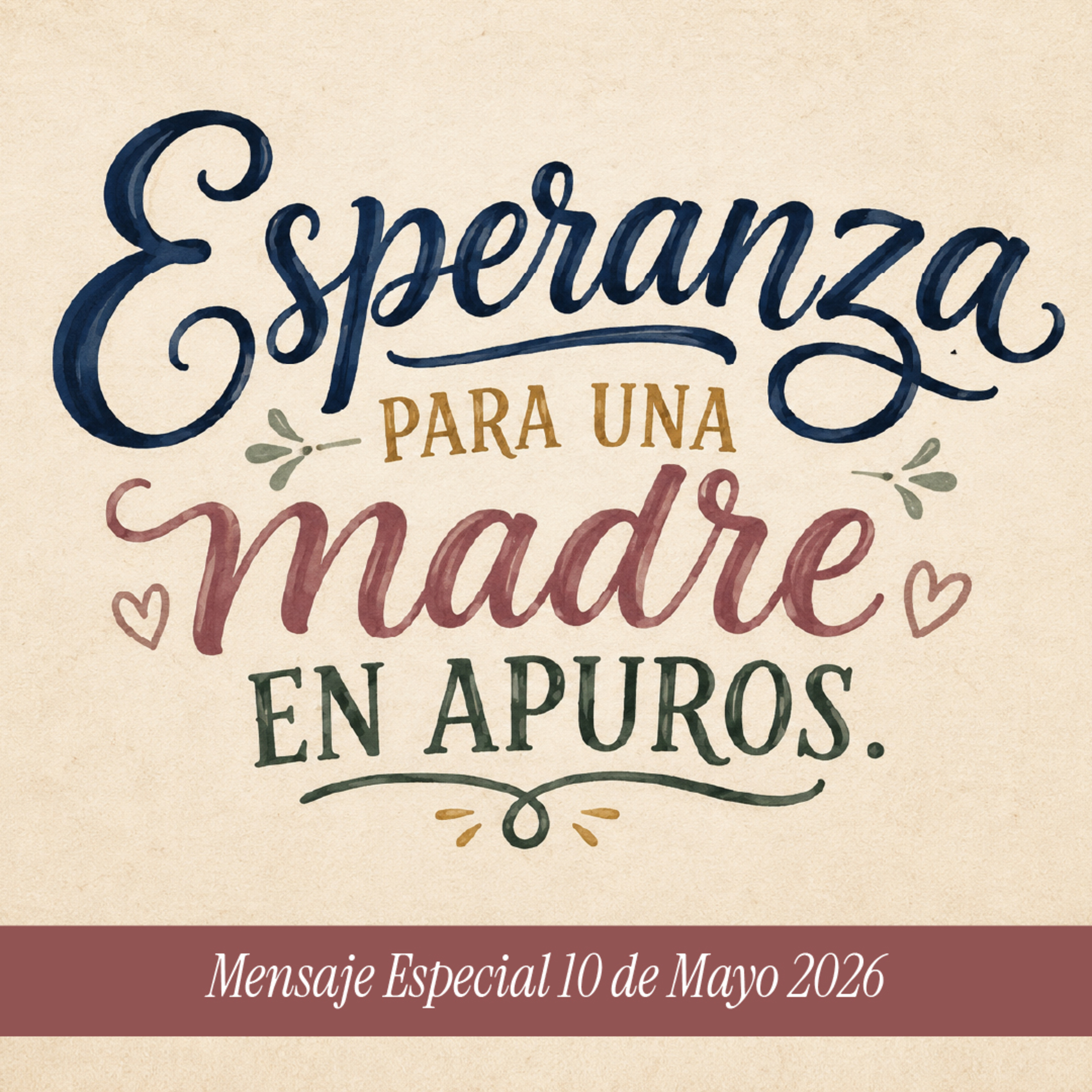 ESPECIAL: Esperanza para una madre en apuros - Ps Dany Ávila. episode artwork