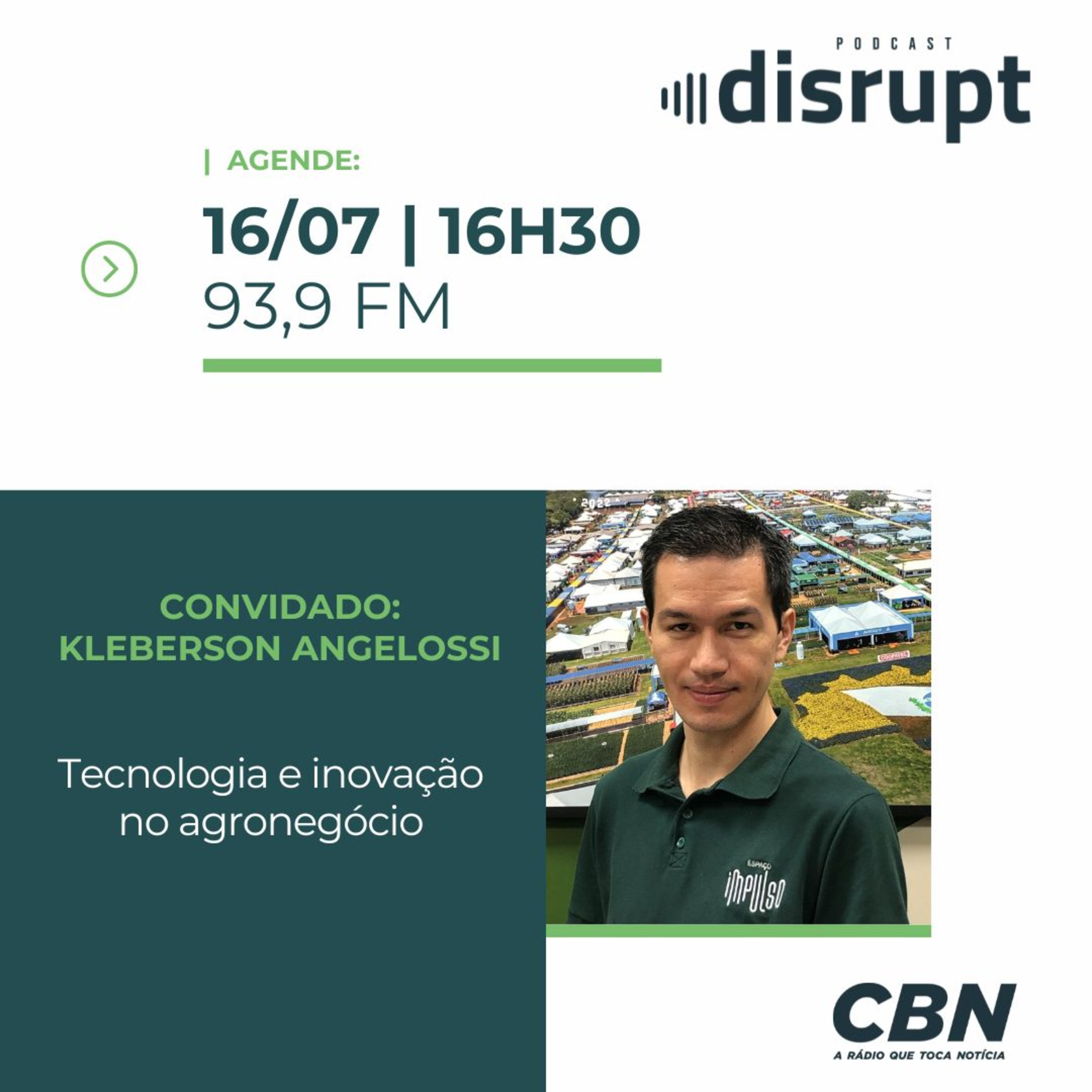 EP. 53 - Tecnologia e inovação no agronegócio | Kleberson Angelossi episode artwork