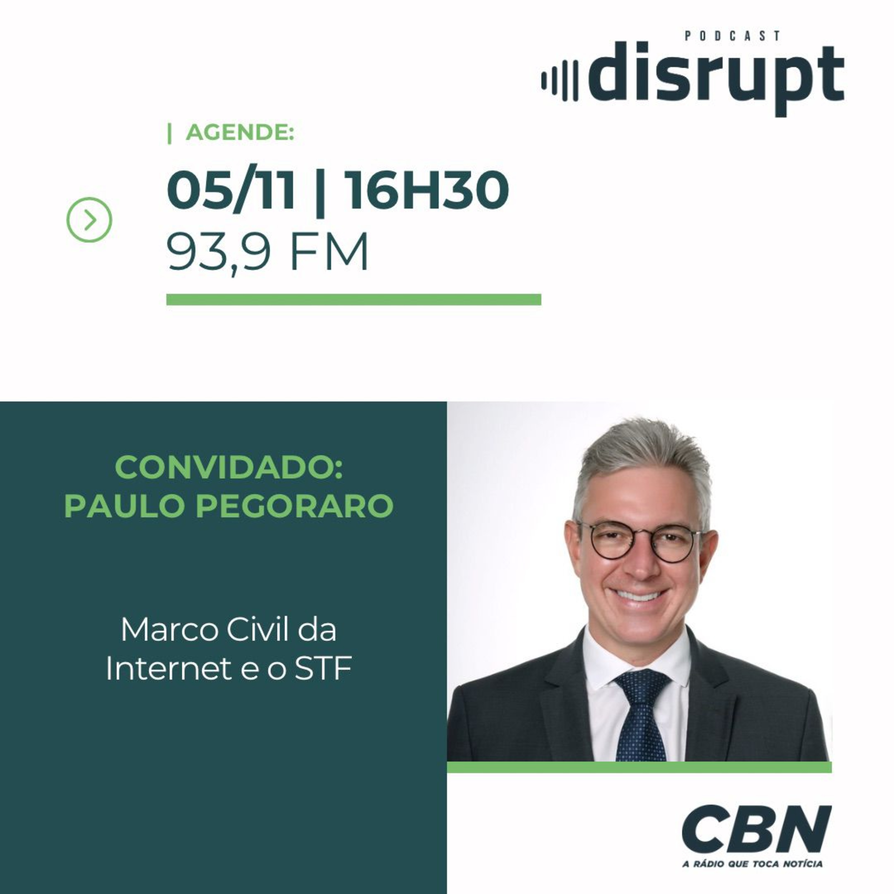 EP. 69 - Marco Civil da Internet e o STF | Paulo Roberto Pegoraro Jr. episode artwork