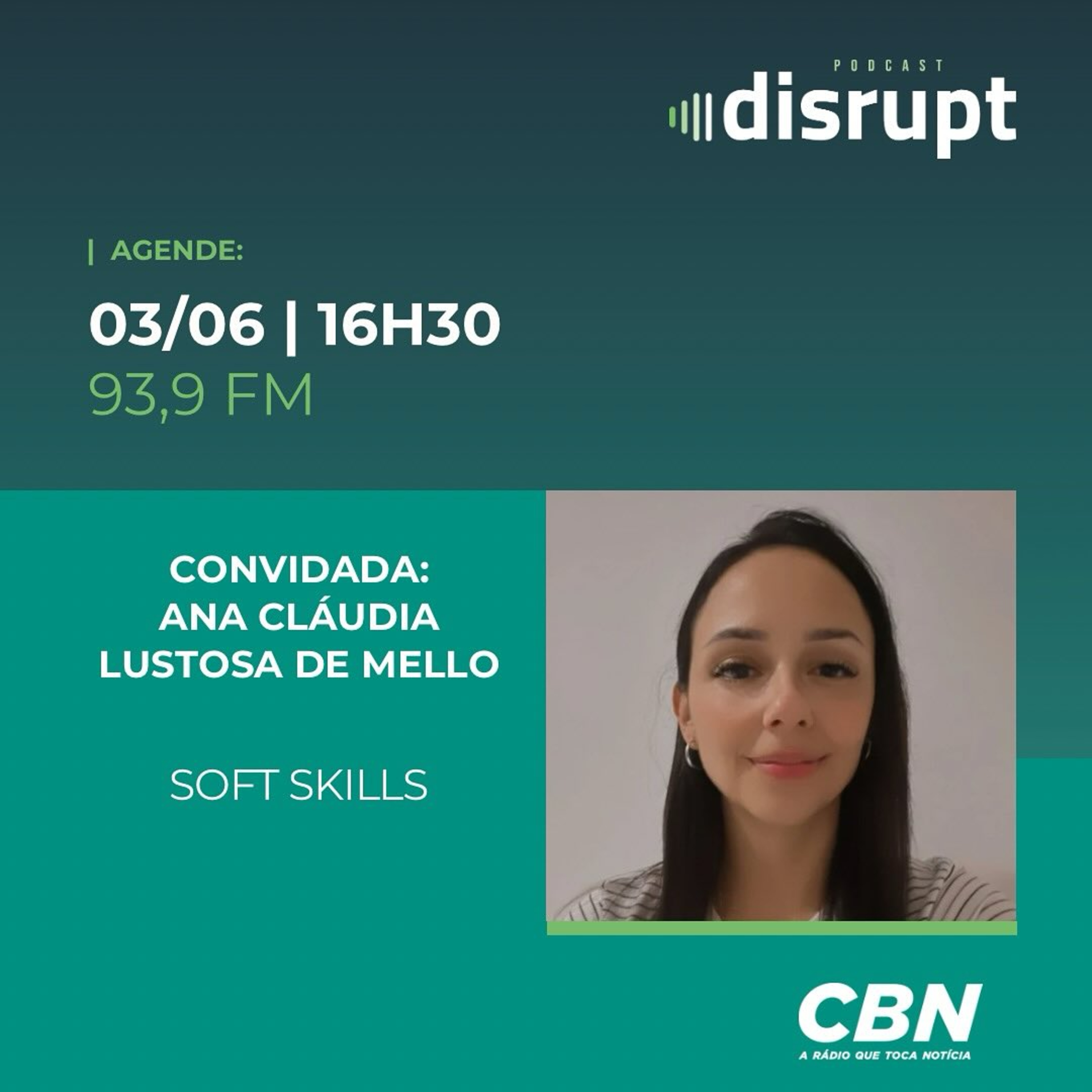 EP. 89 - Soft skills | Ana Claudia Lustosa de Melo episode artwork