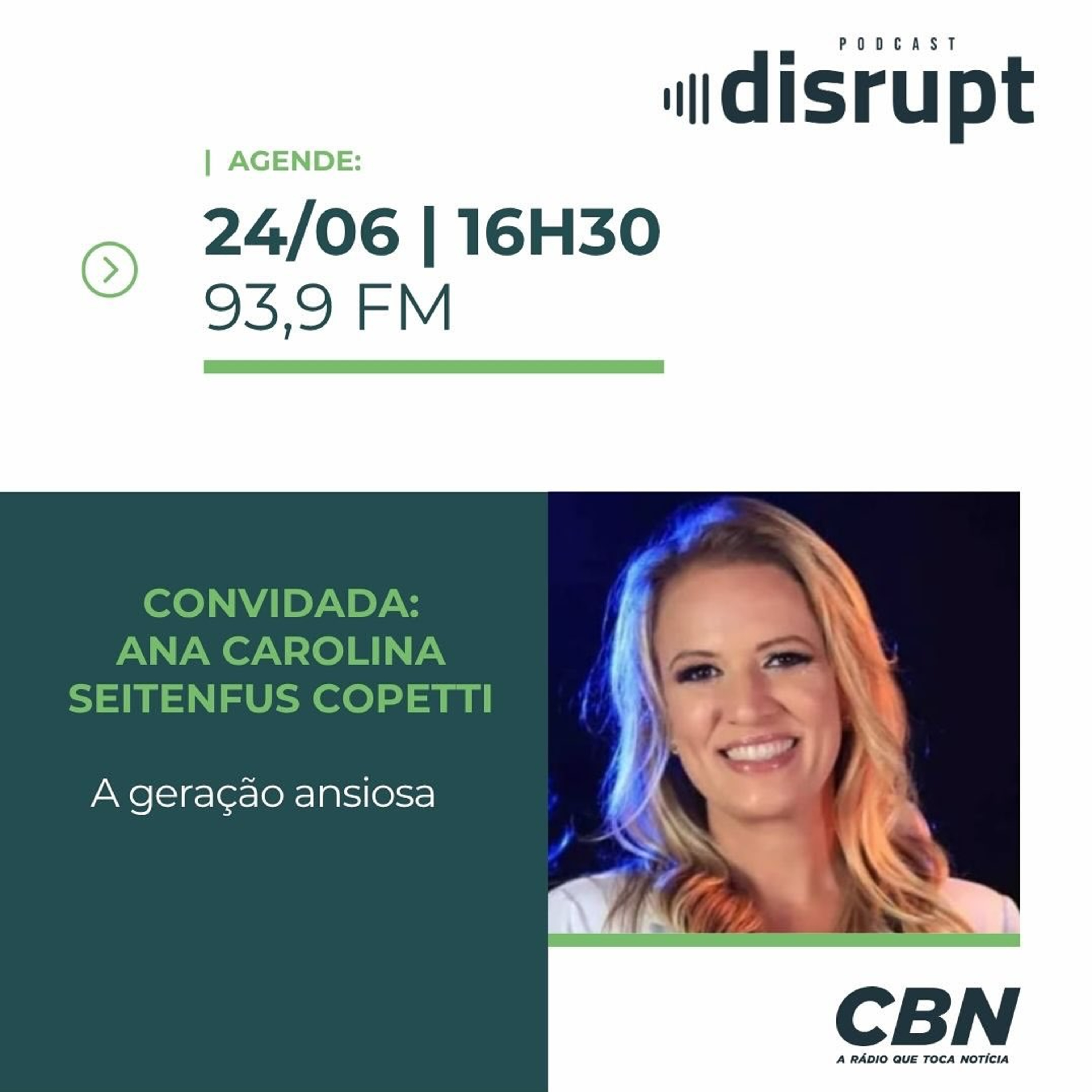 EP. 92 - A geração ansiosa | Ana Carolina Seitenfus Copetti episode artwork