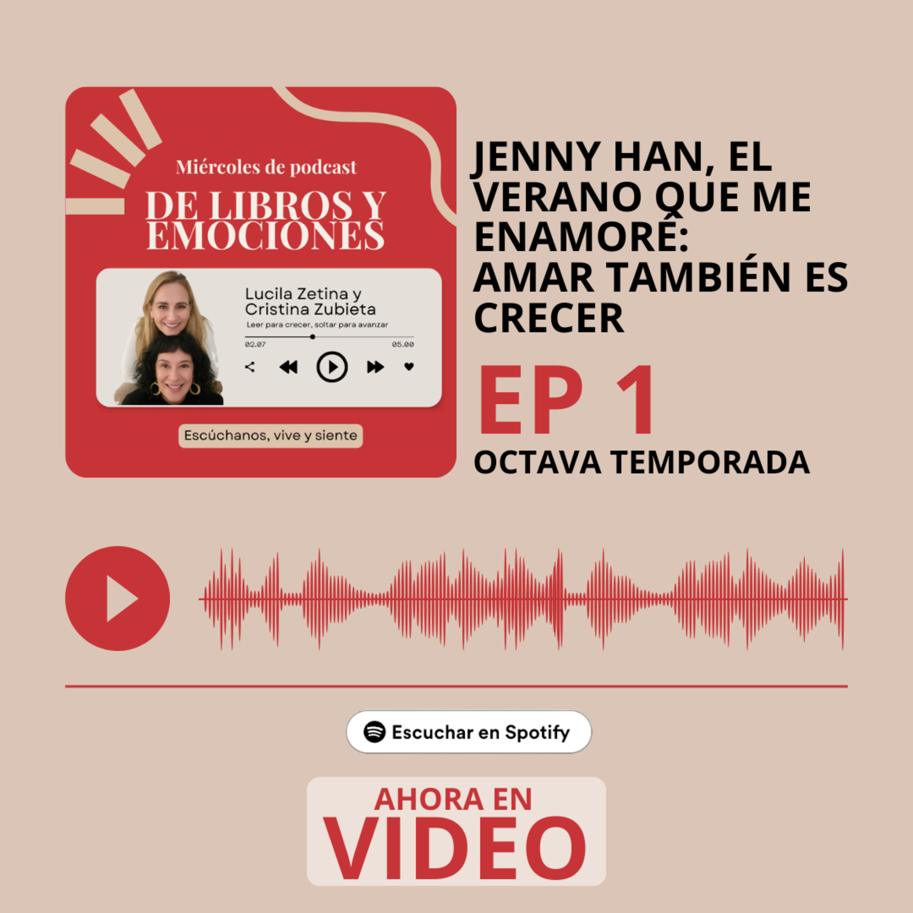 JENNY HAAN: EL VERANO EN QUE ME ENAMORÉ. AMAR TAMBIÉN ES CRECER.  episode artwork