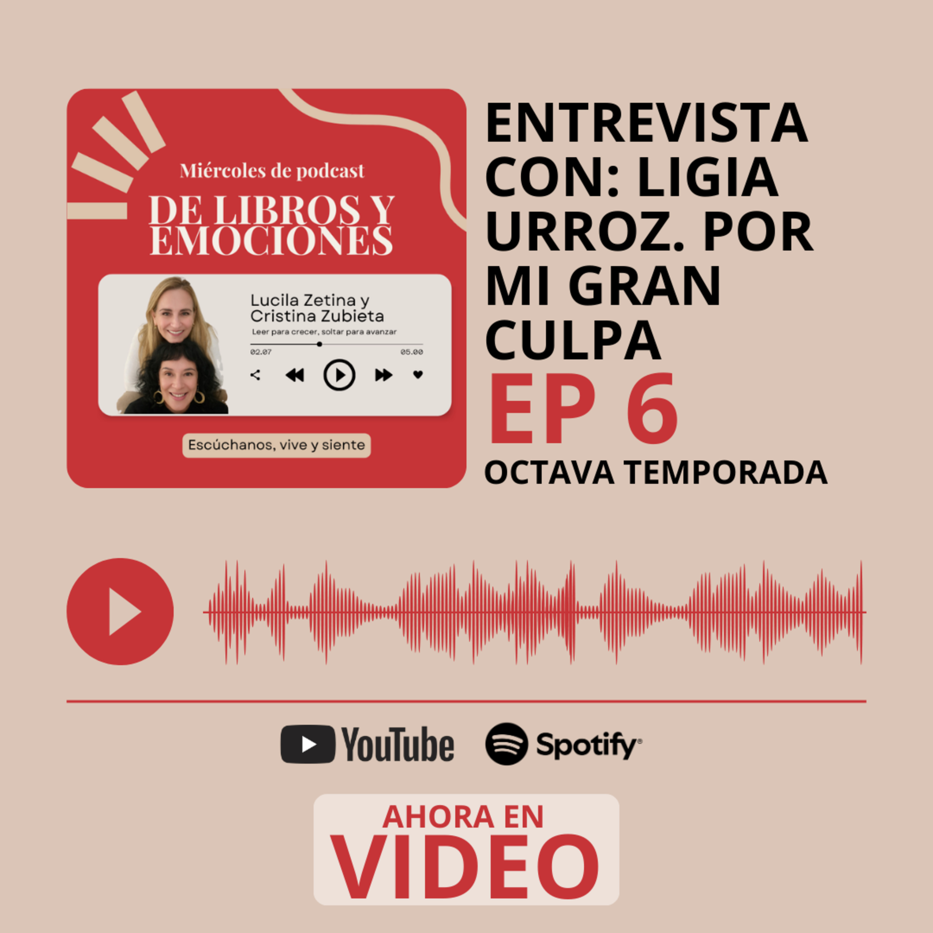 ENTREVISTA CON: LIGIA URROZ. POR MI GRAN CULPA. episode artwork