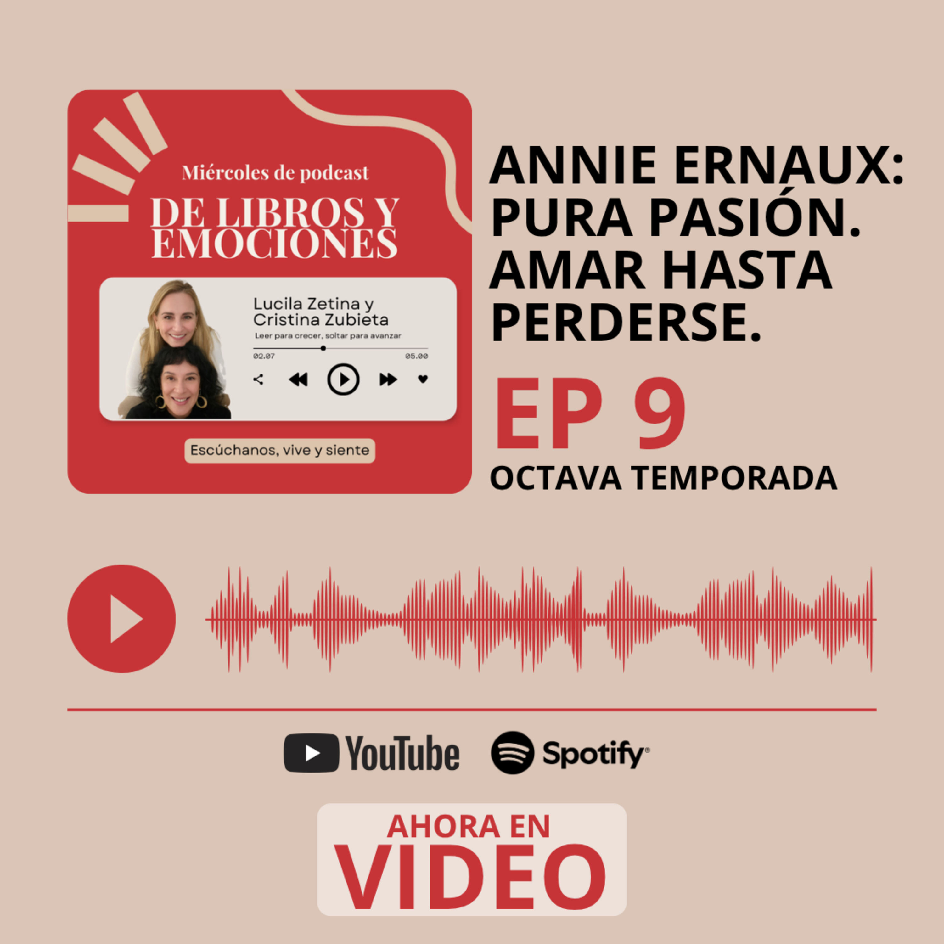ANNIE ERNAUX: PURA PASIÓN. AMAR HASTA PERDERSE. episode artwork