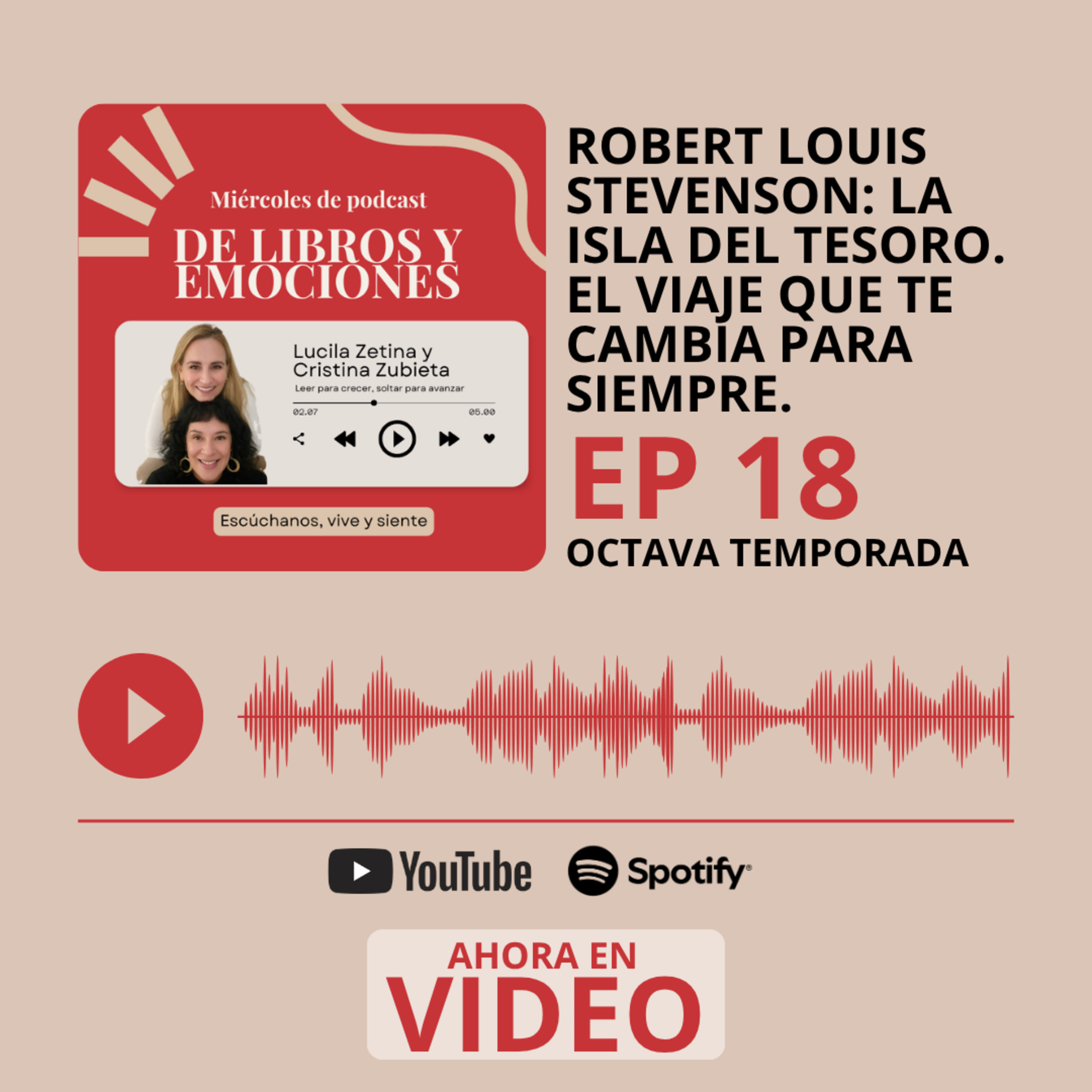 ROBERT LOUIS STEVENSON: LA ISLA DEL TESORO. EL VIAJE QUE TE CAMBIA PARA SIEMPRE. episode artwork