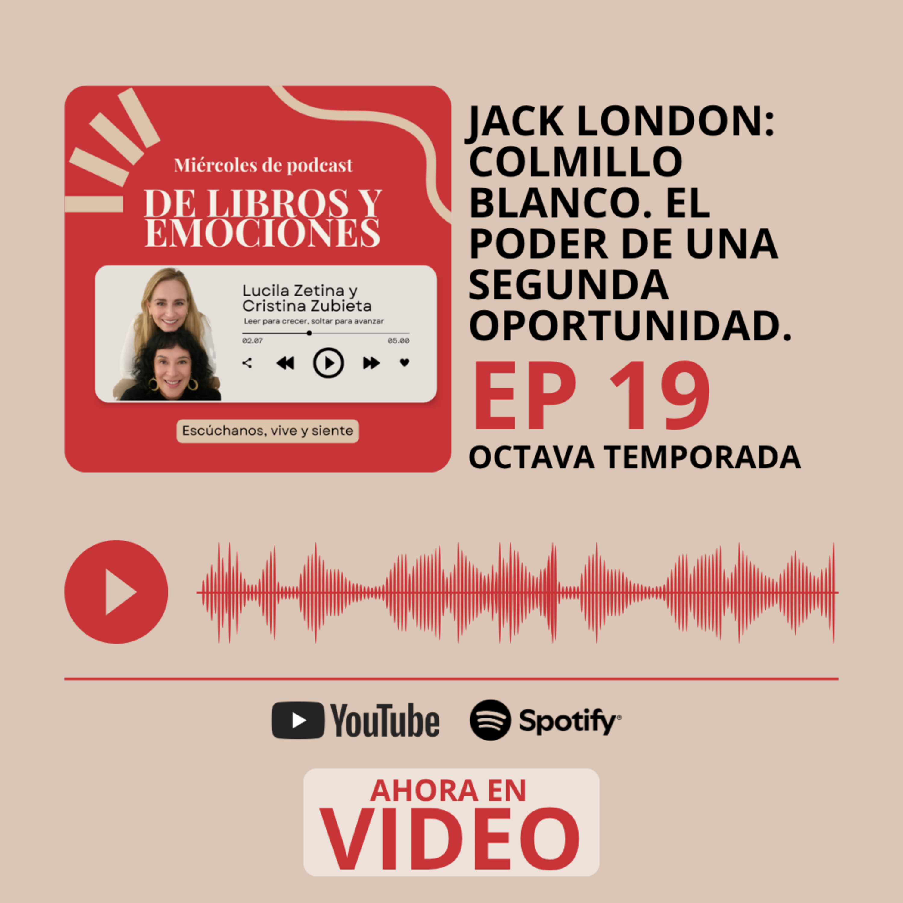 JACK LONDON: COLMILLO BLANCO. EL PODER DE UNA SEGUNDA OPORTUNIDAD. episode artwork