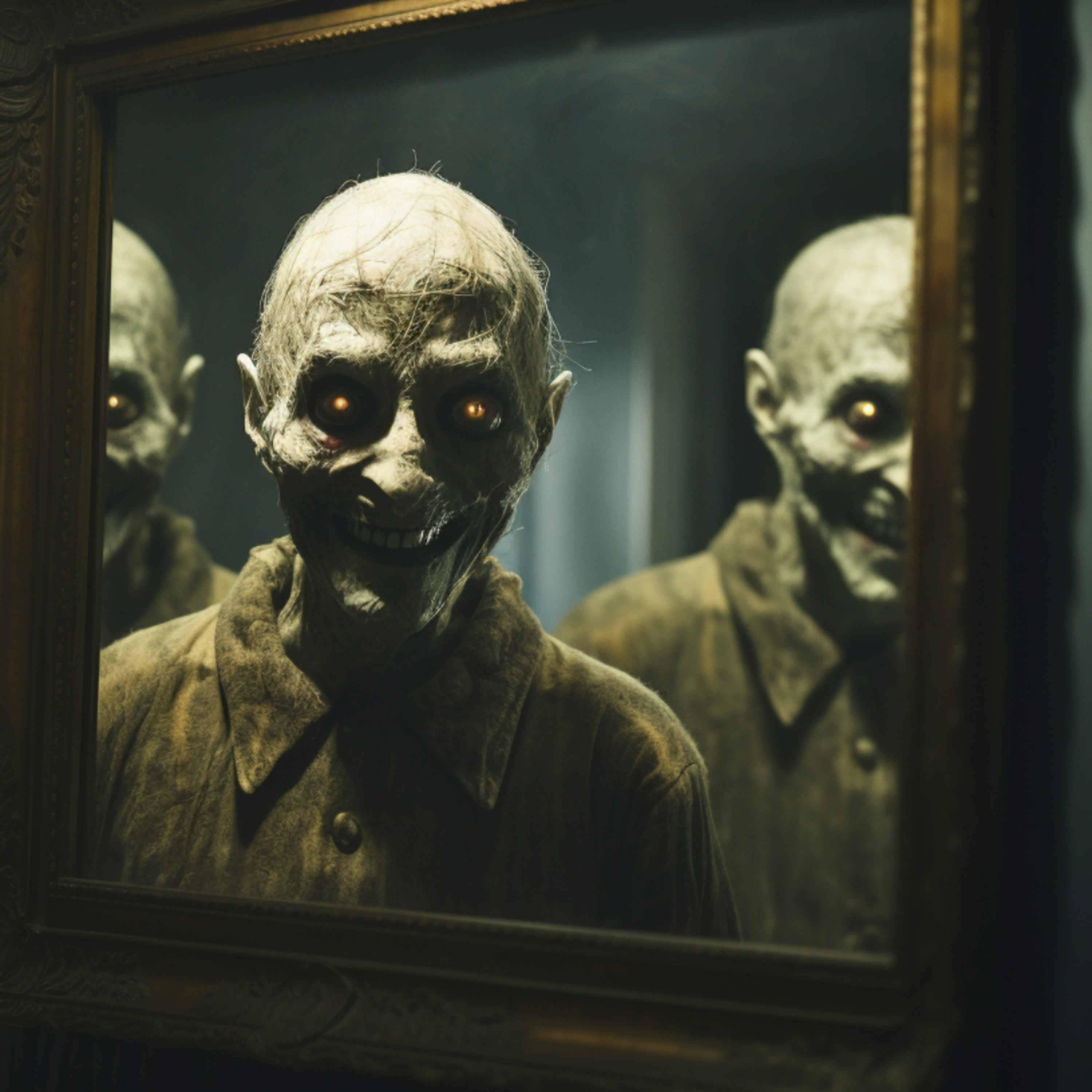 The Haunting Mirror: A Curse Through Time | Creepypasta Scary Story episode artwork