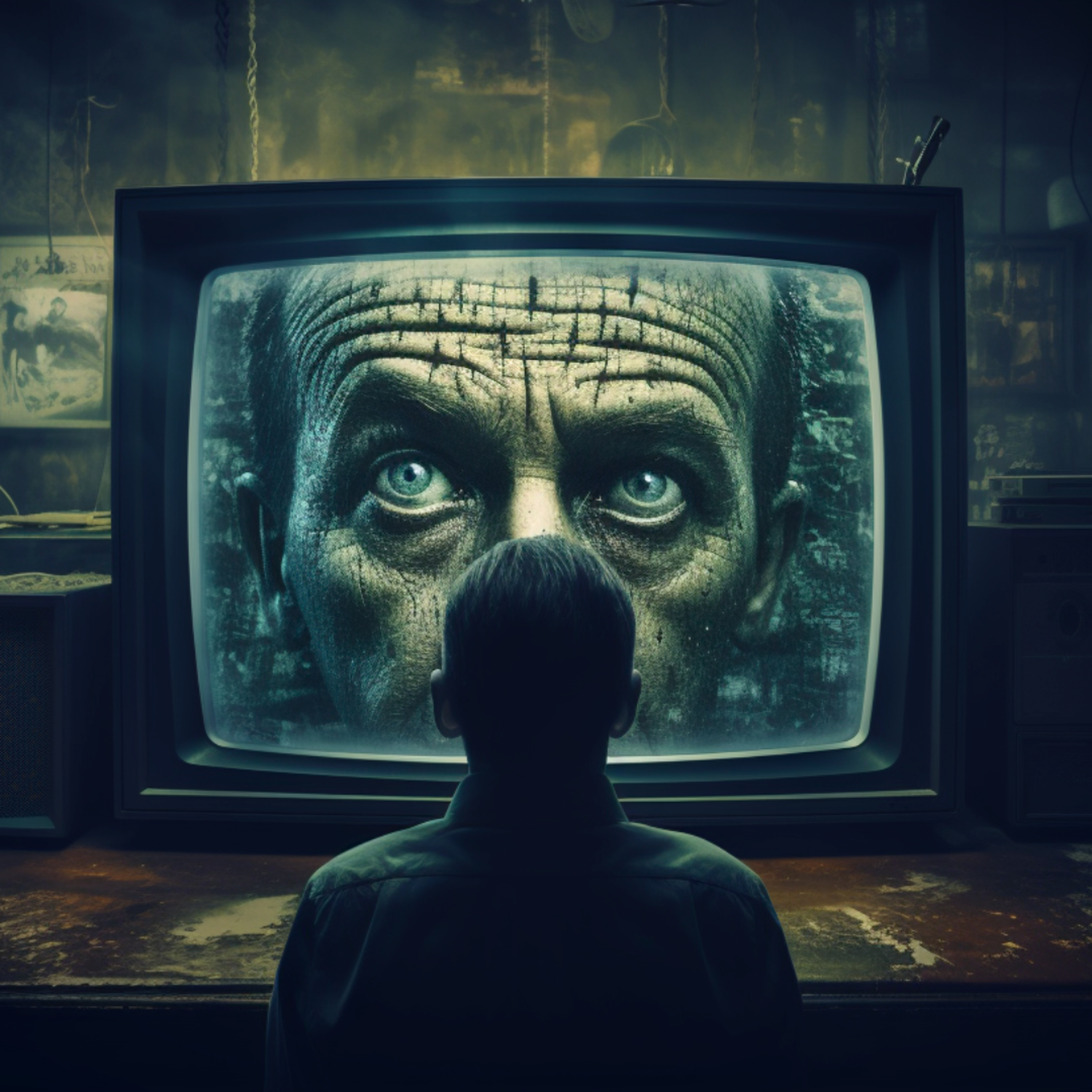 The Man Who Lives In TV | Creepypasta Scary Story episode artwork