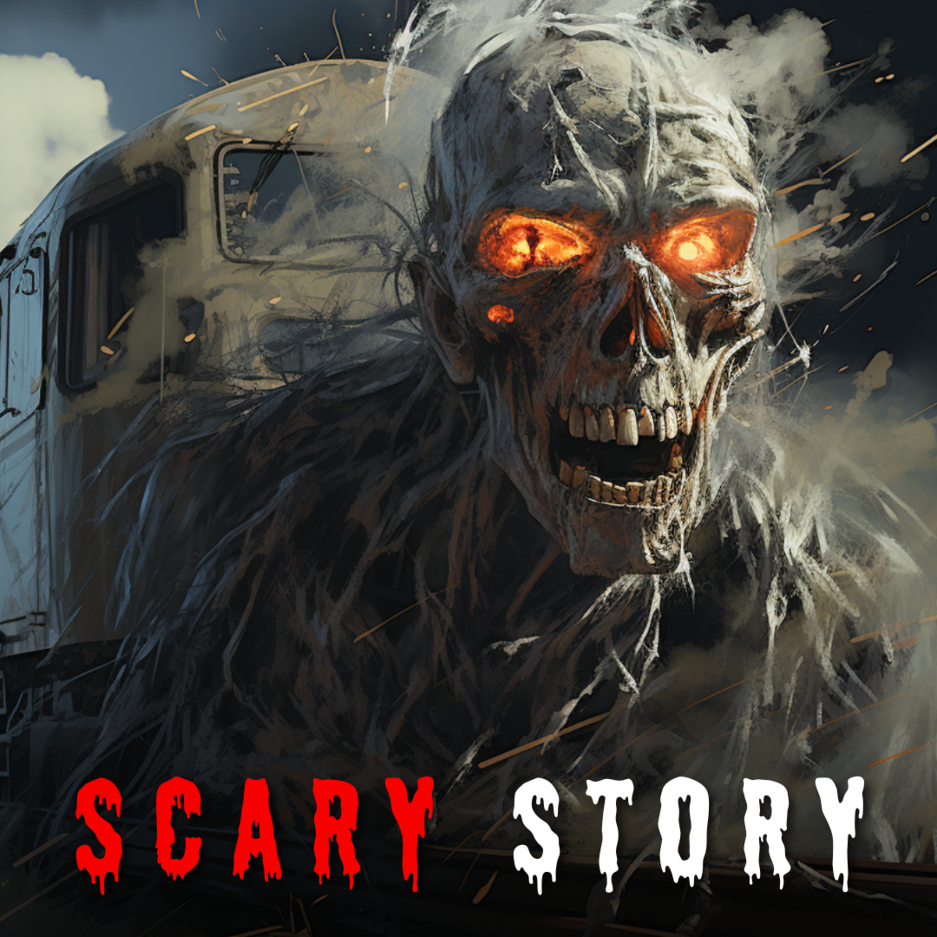 The Temporal Train: Carriages Of Confined Souls | Creepypasta Scary Story episode artwork