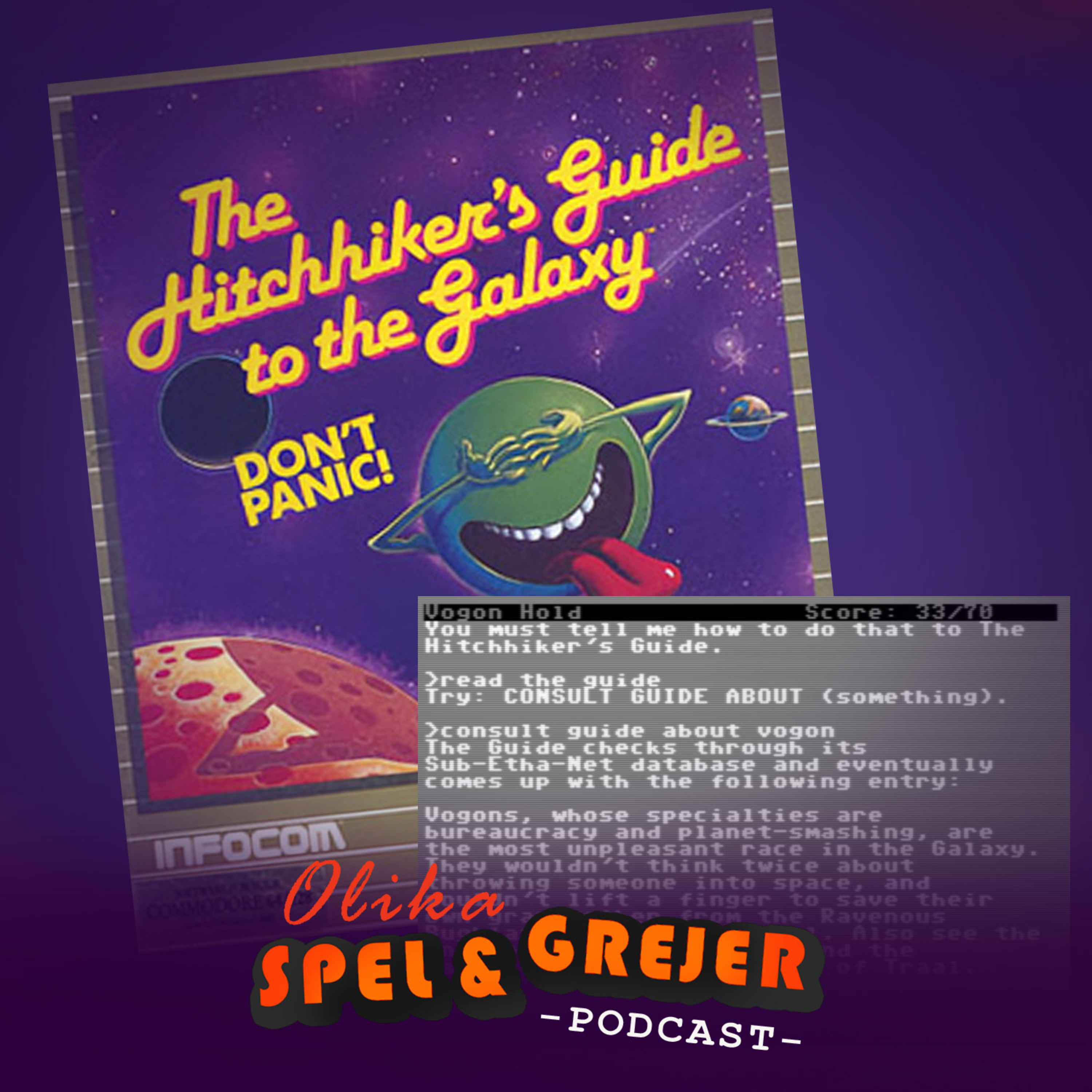 Liftarens Guide Till Galaxen - C64 episode artwork