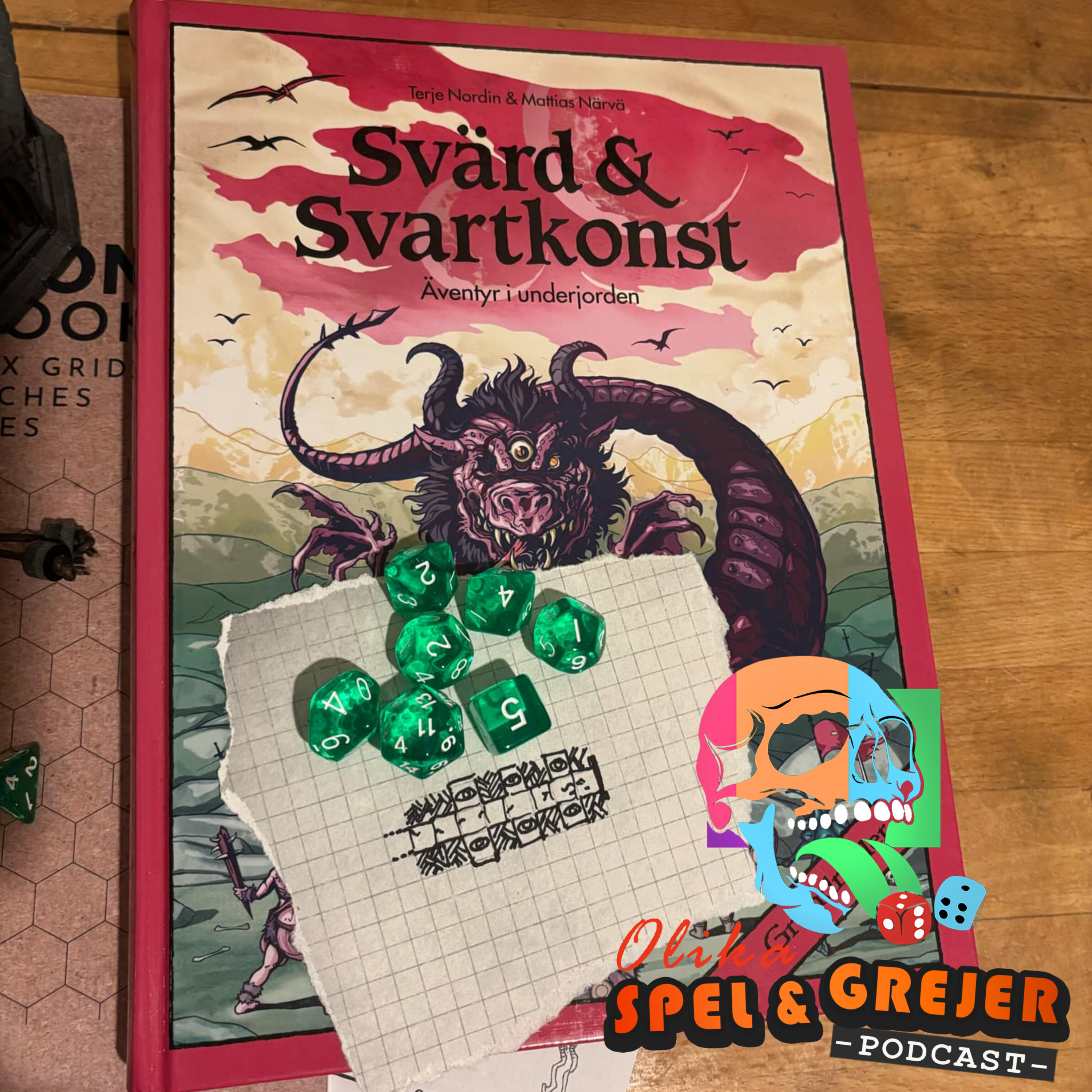 Svärd & Svartkonst med Sillstryparn i Ormkonungens grav episode artwork