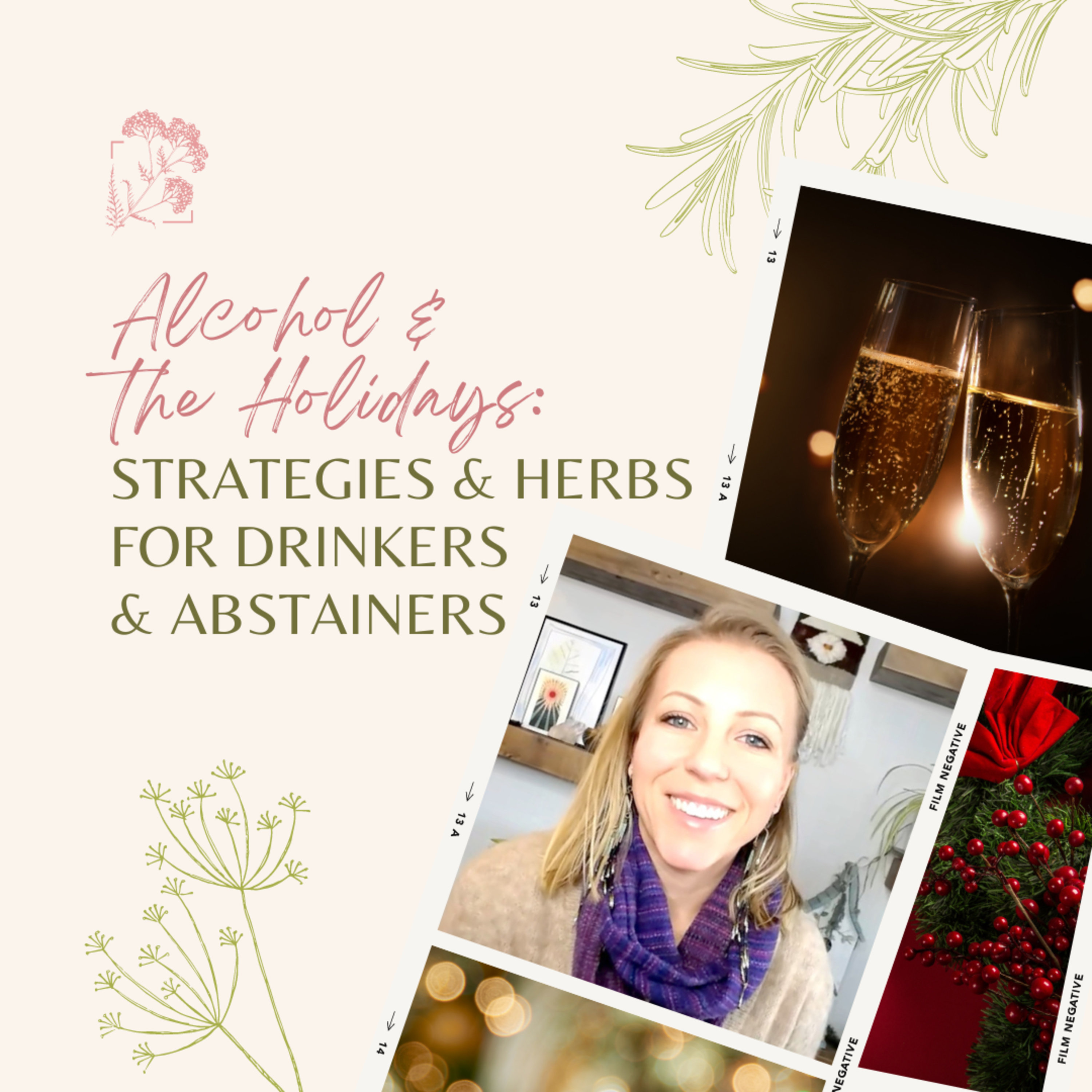 Alcohol and the Holidays: Strategies and Herbs for Drinkers and Abstainers episode artwork