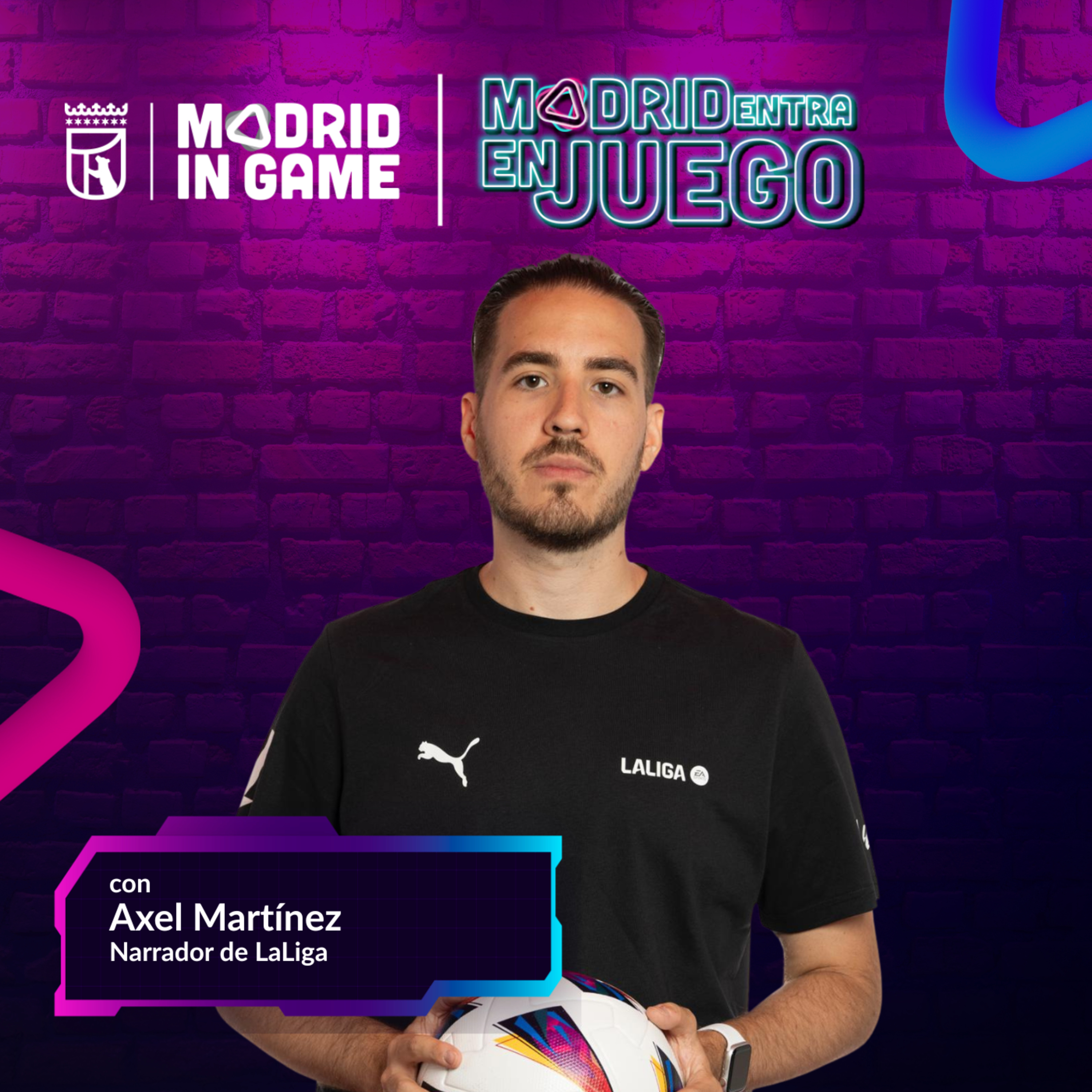 Portada de Madrid entra en juego, el podcast de Madrid in Game