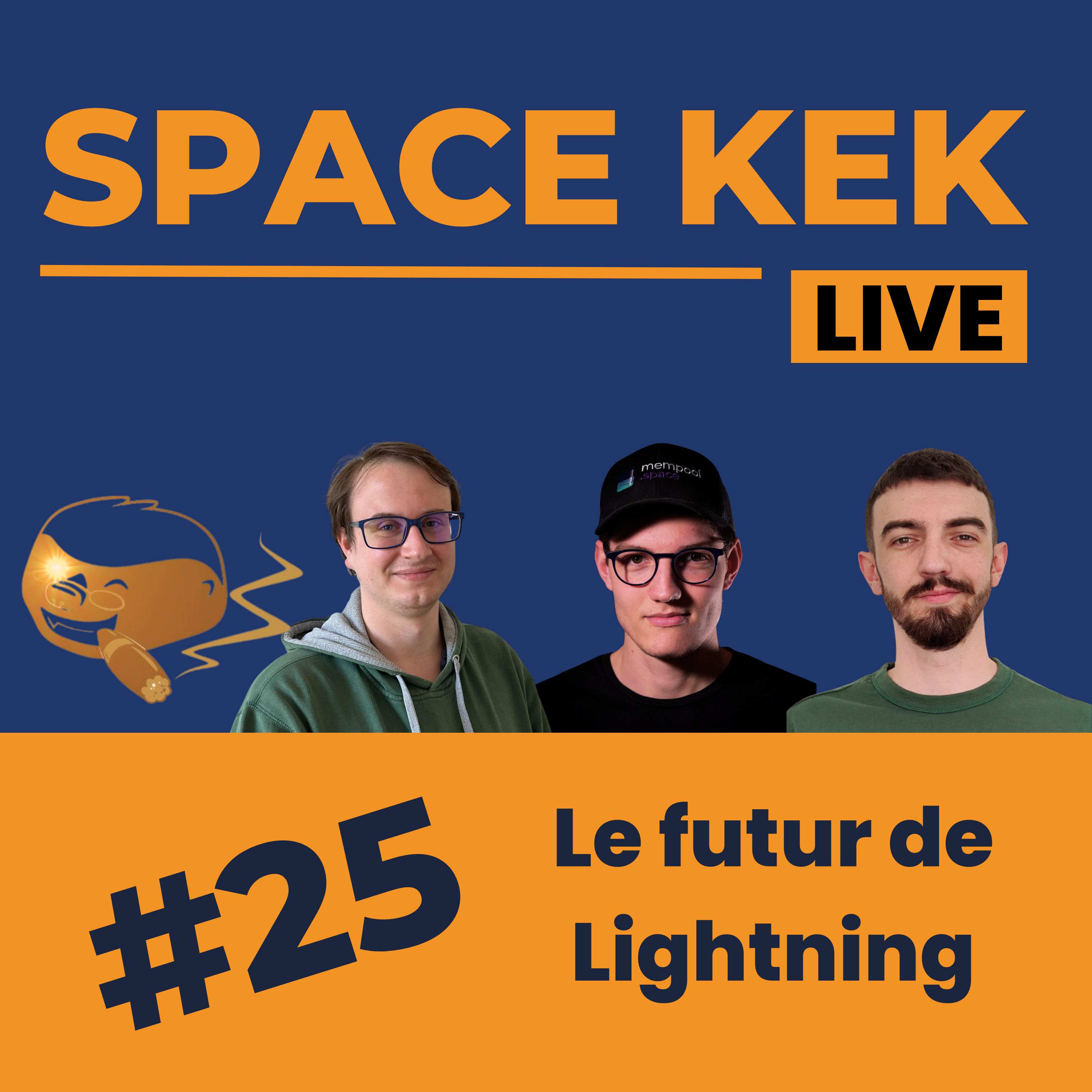 Space Kek #25 - Le futur du Lightning Network episode artwork