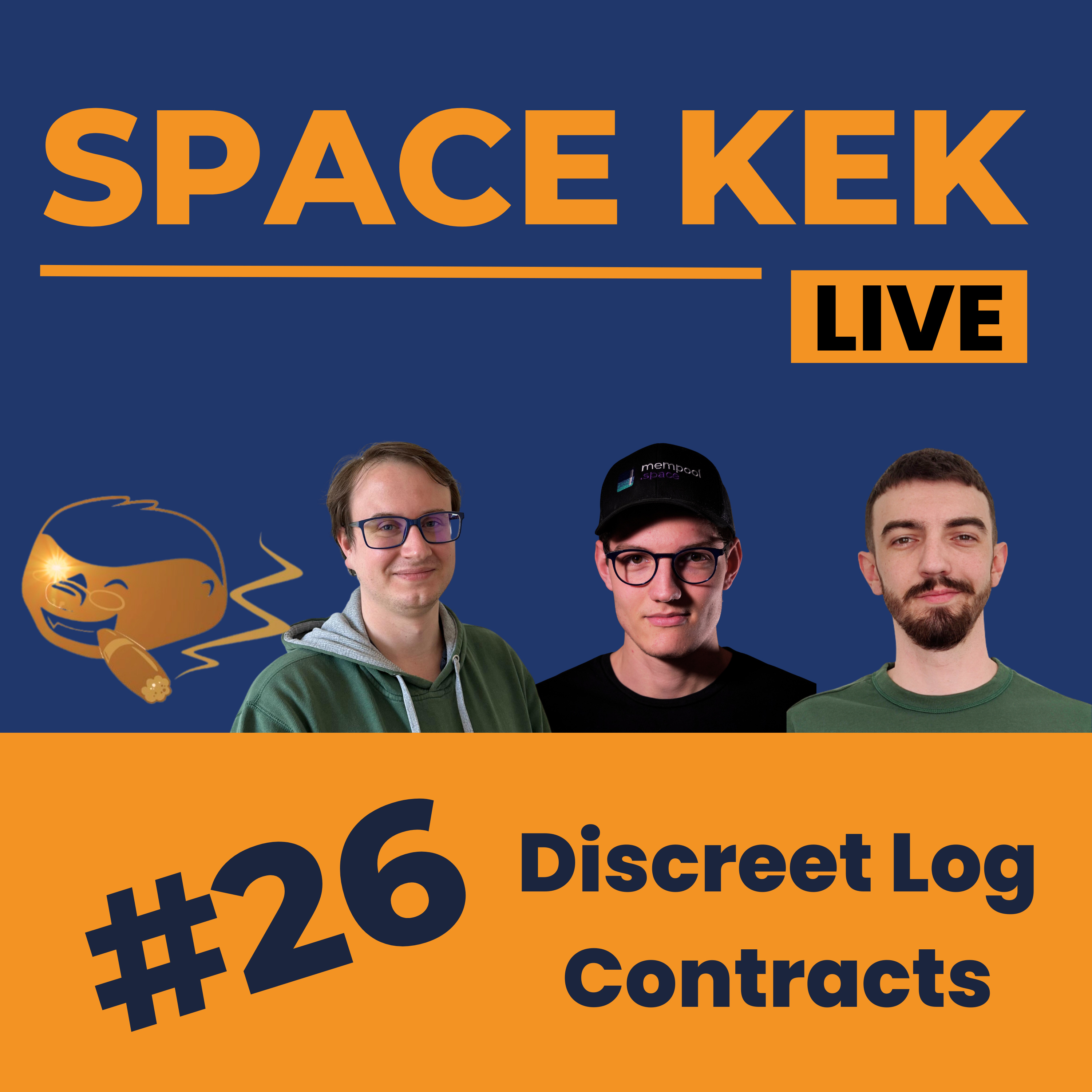 SpaceKek #26 - Discreet Log Contracts episode artwork