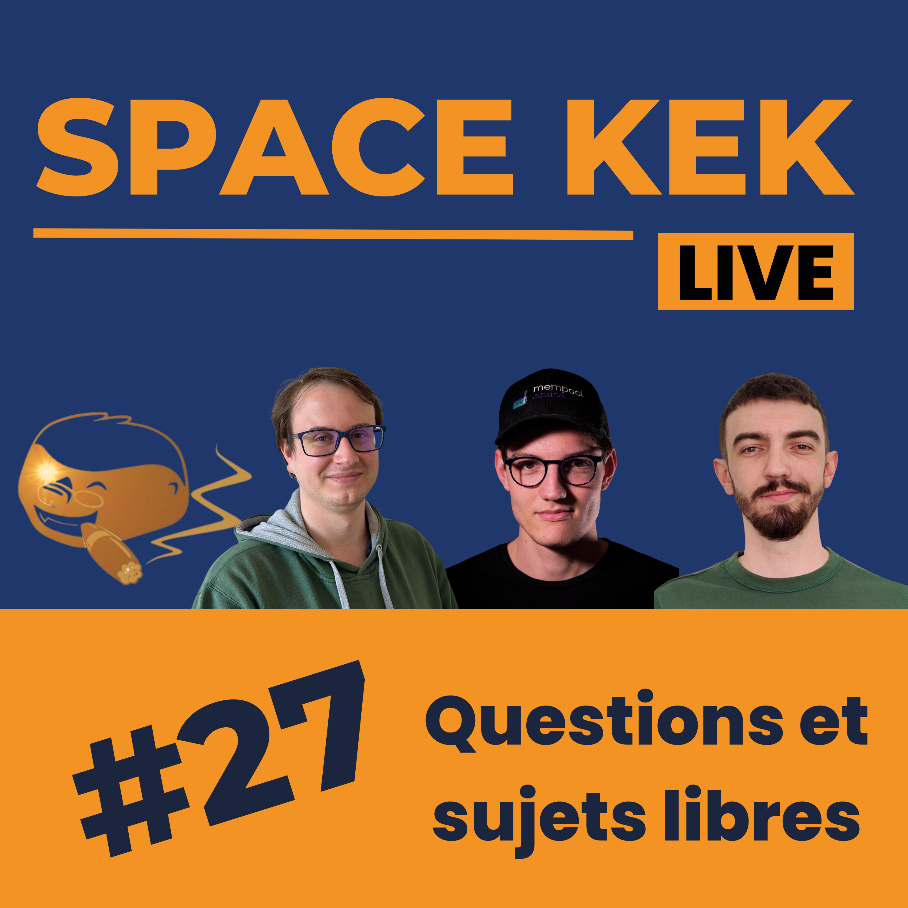 SpaceKek #27 - Sujets libres Q&A episode artwork