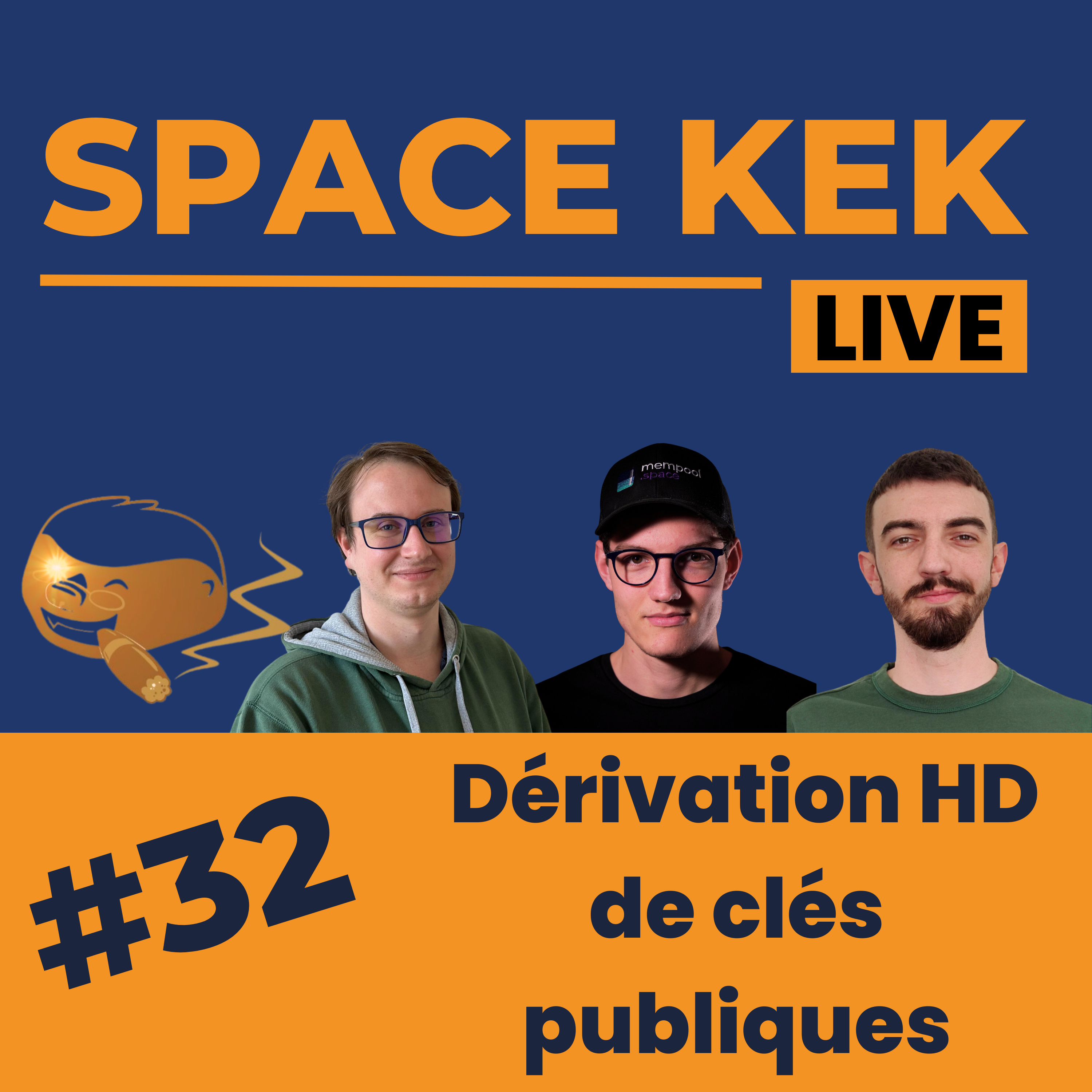 Space Kek #32 - Dérivation HD de clés publiques episode artwork