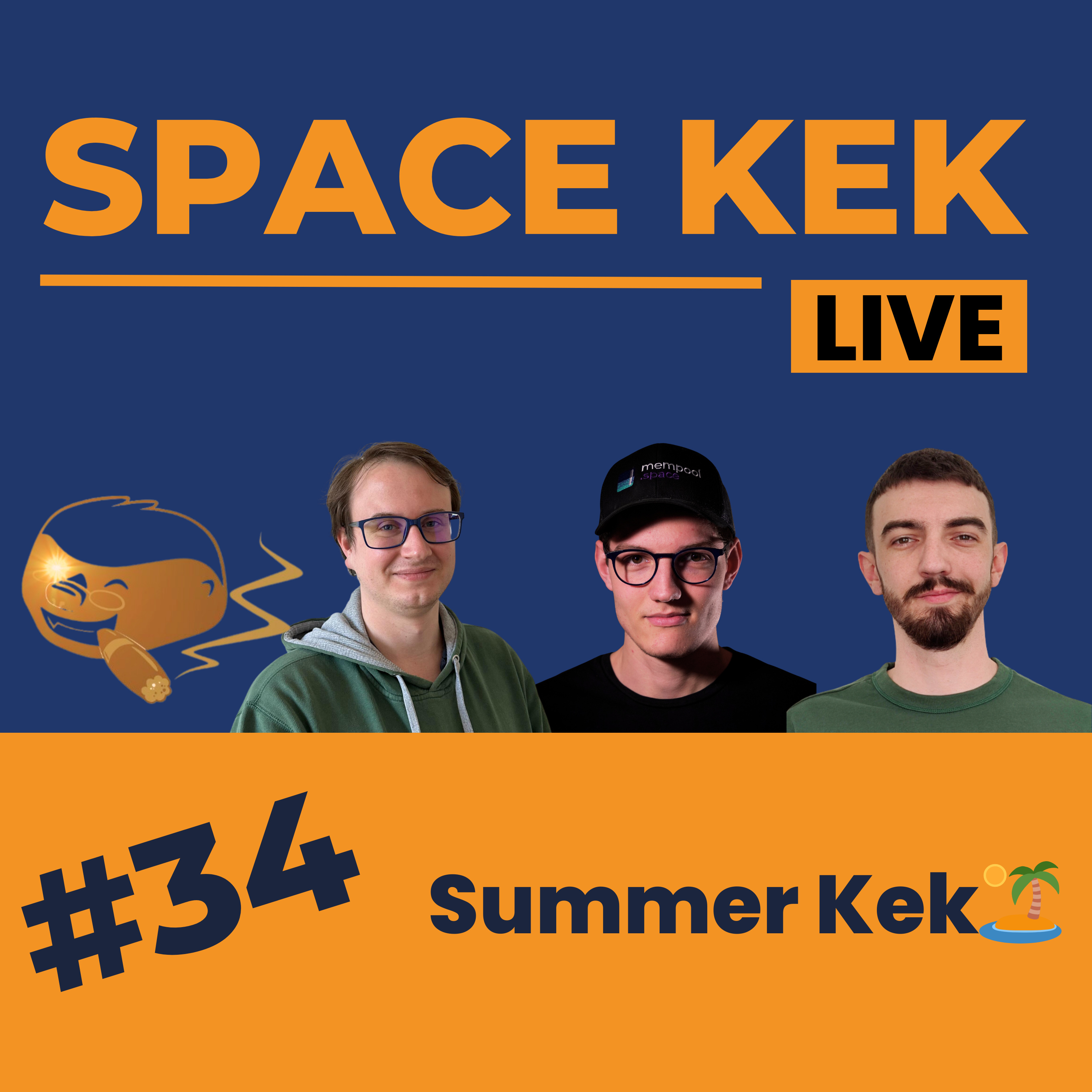 Space Kek #34 - Summer Kek episode artwork