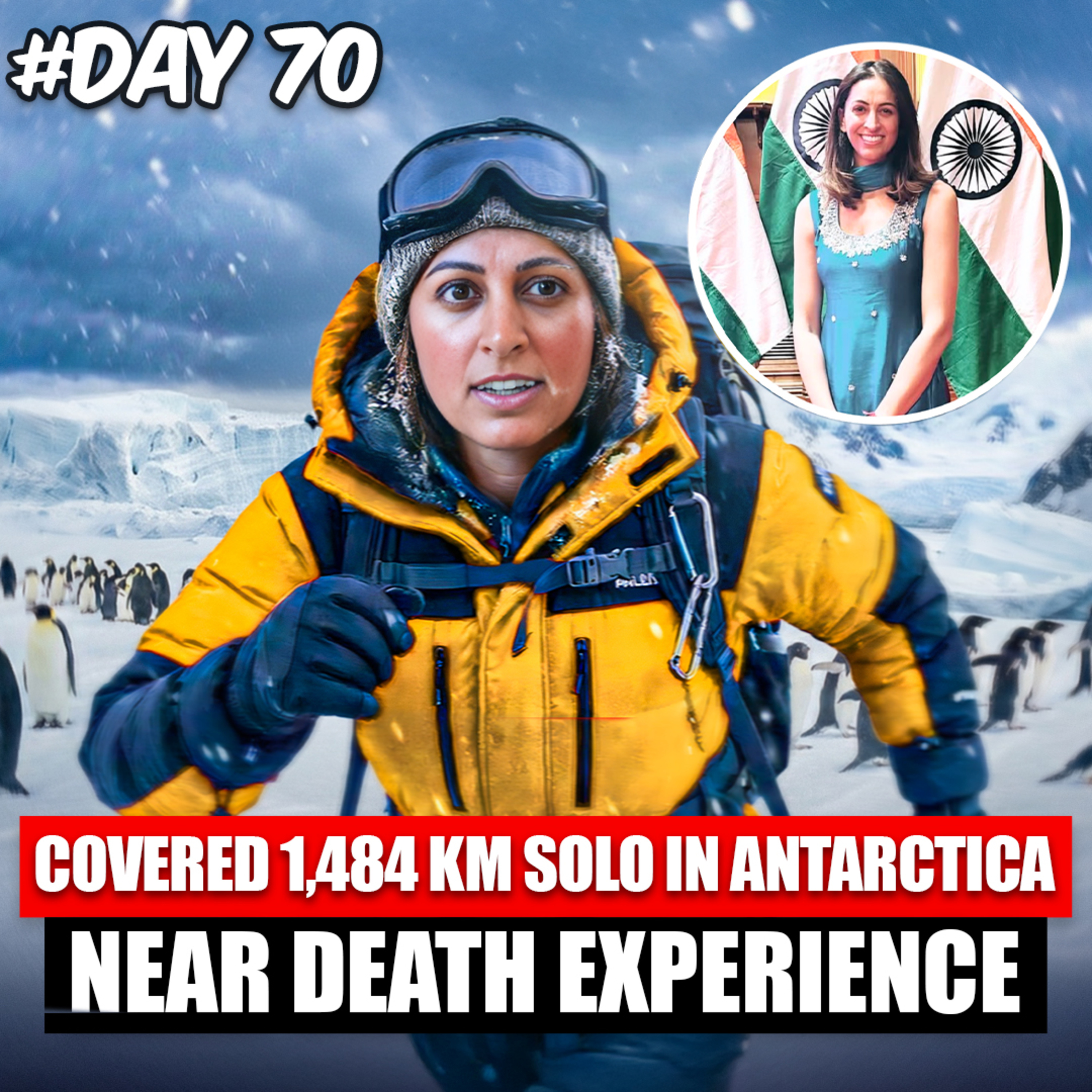 Panjabi Girl's 1,484 km Journey in Antarctica | Polar Preet | Near-Death Experience |Panjabi Pod #83 episode artwork