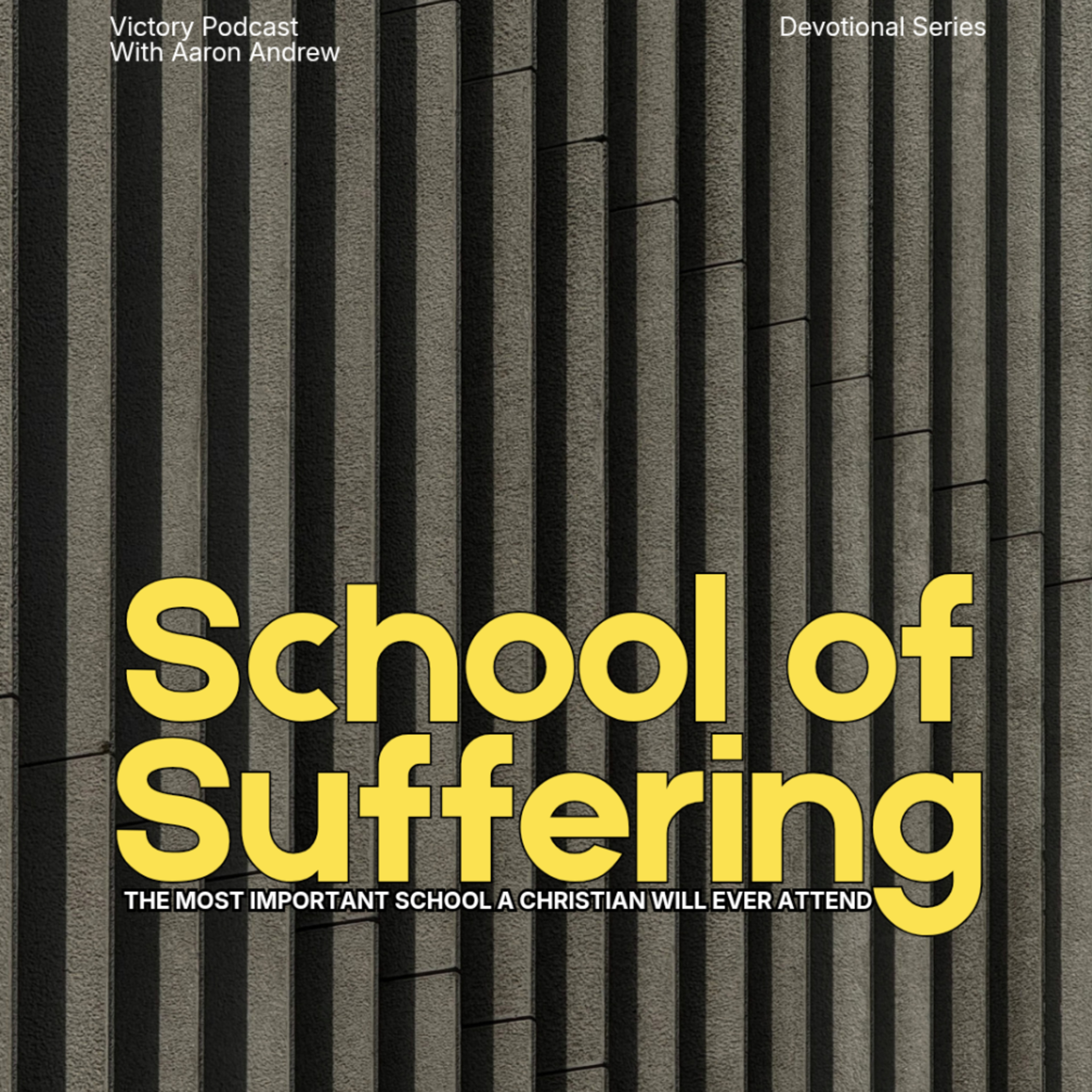 Why Do Christians Suffer (The Sovereign Purposes Behind the Pain) || The School of Suffering Series