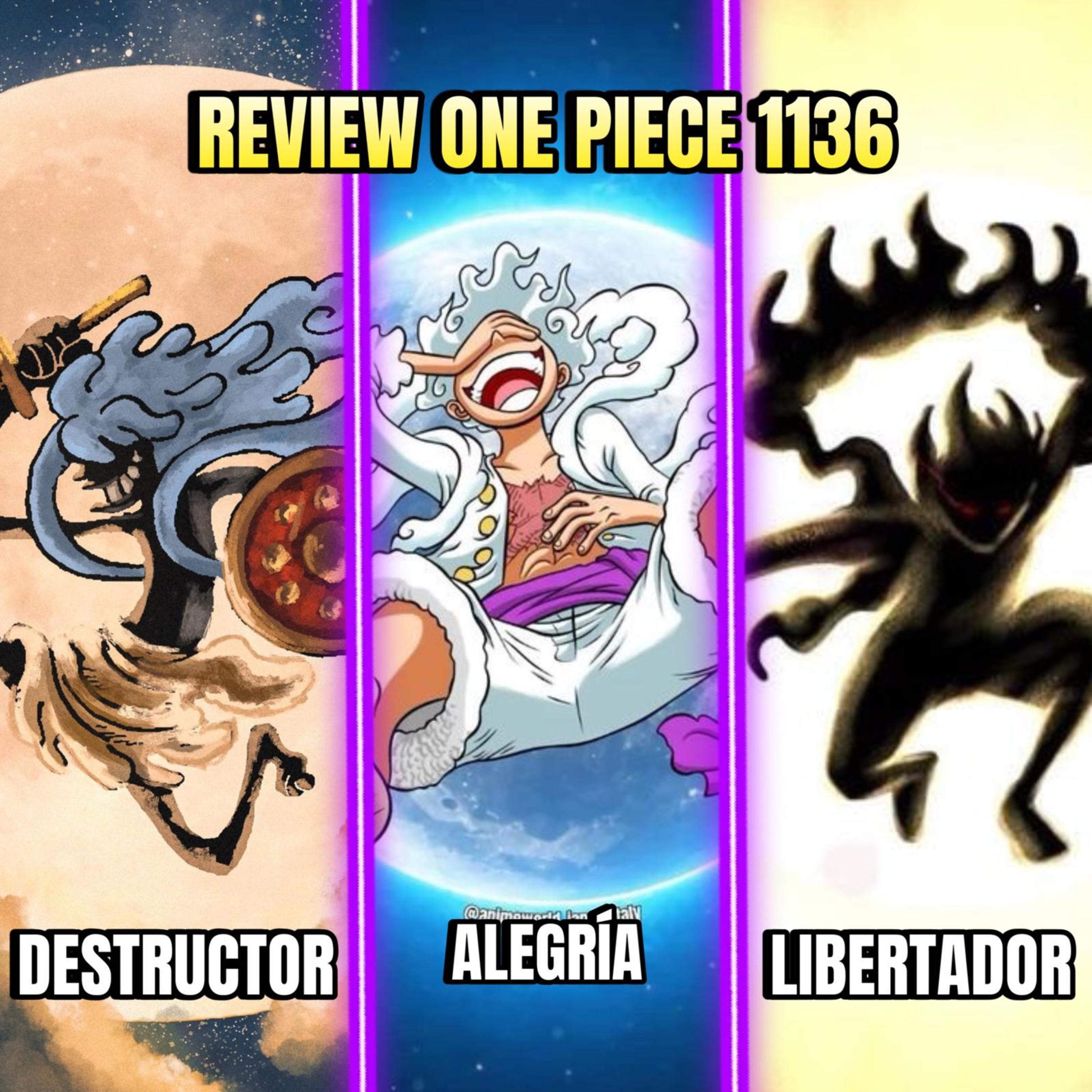 #136 - "¿LOKI TENRYUUBITO?" | REVIEW ONE PIECE 1136 CON @birrasyberries | Conexión Levely episode artwork