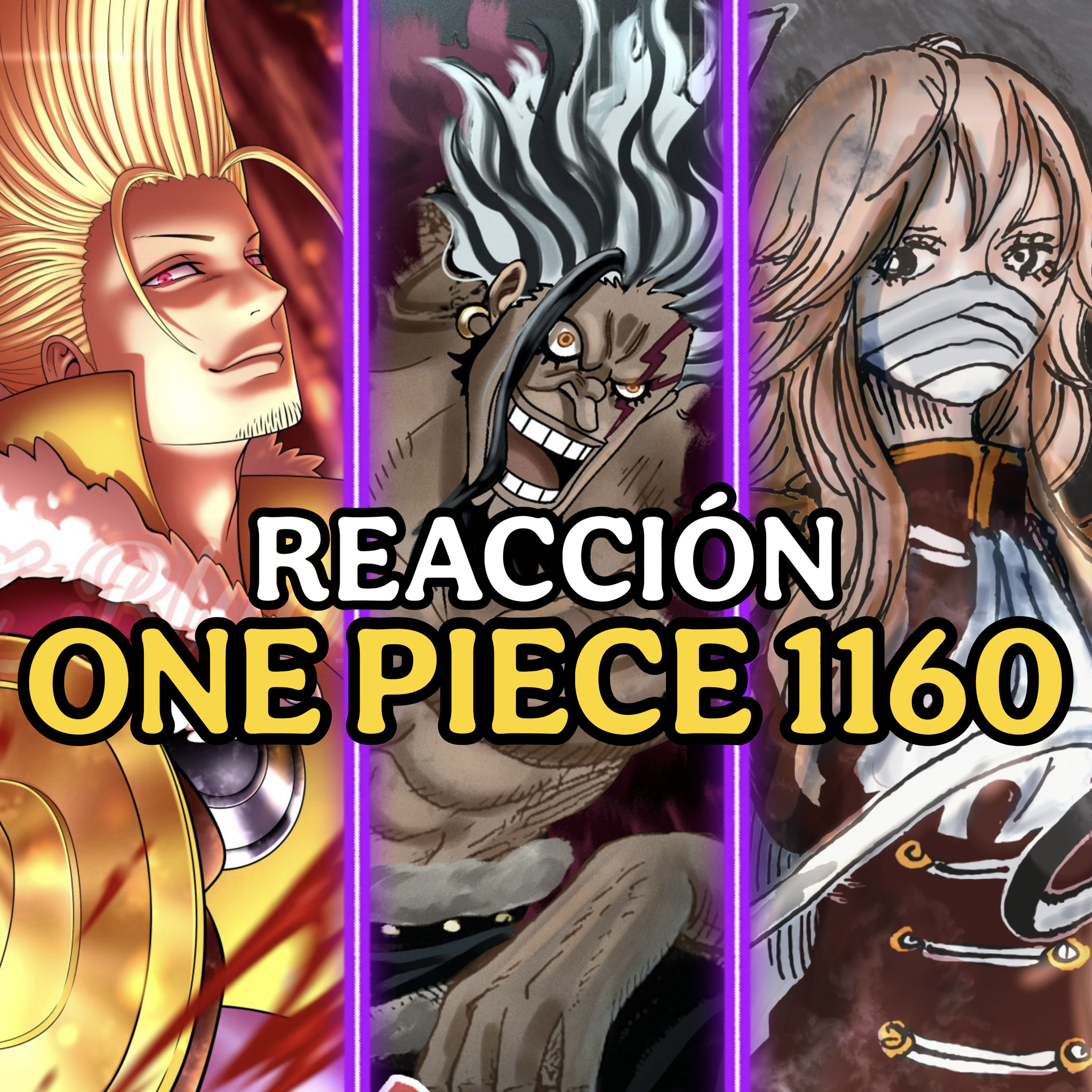 #195 - "LLEGAN LAS LEYENDAS" | REACCIÓN ONE PIECE 1160 | Conexión Levely episode artwork