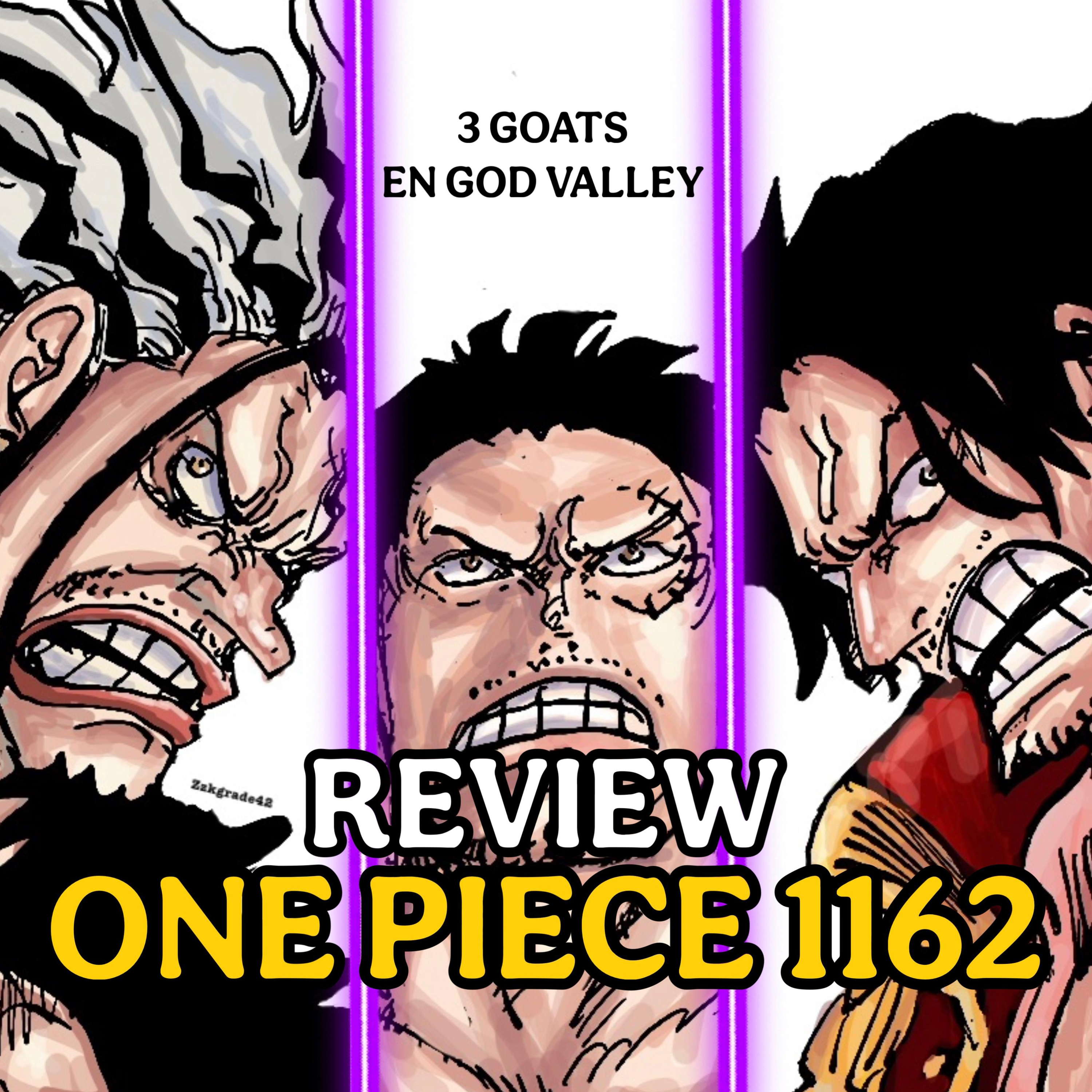 #201 - "LAS TRES CABRAS: ¿MANO A MANO?" | REVIEW ONE PIECE 1162 | Conexión Levely episode artwork