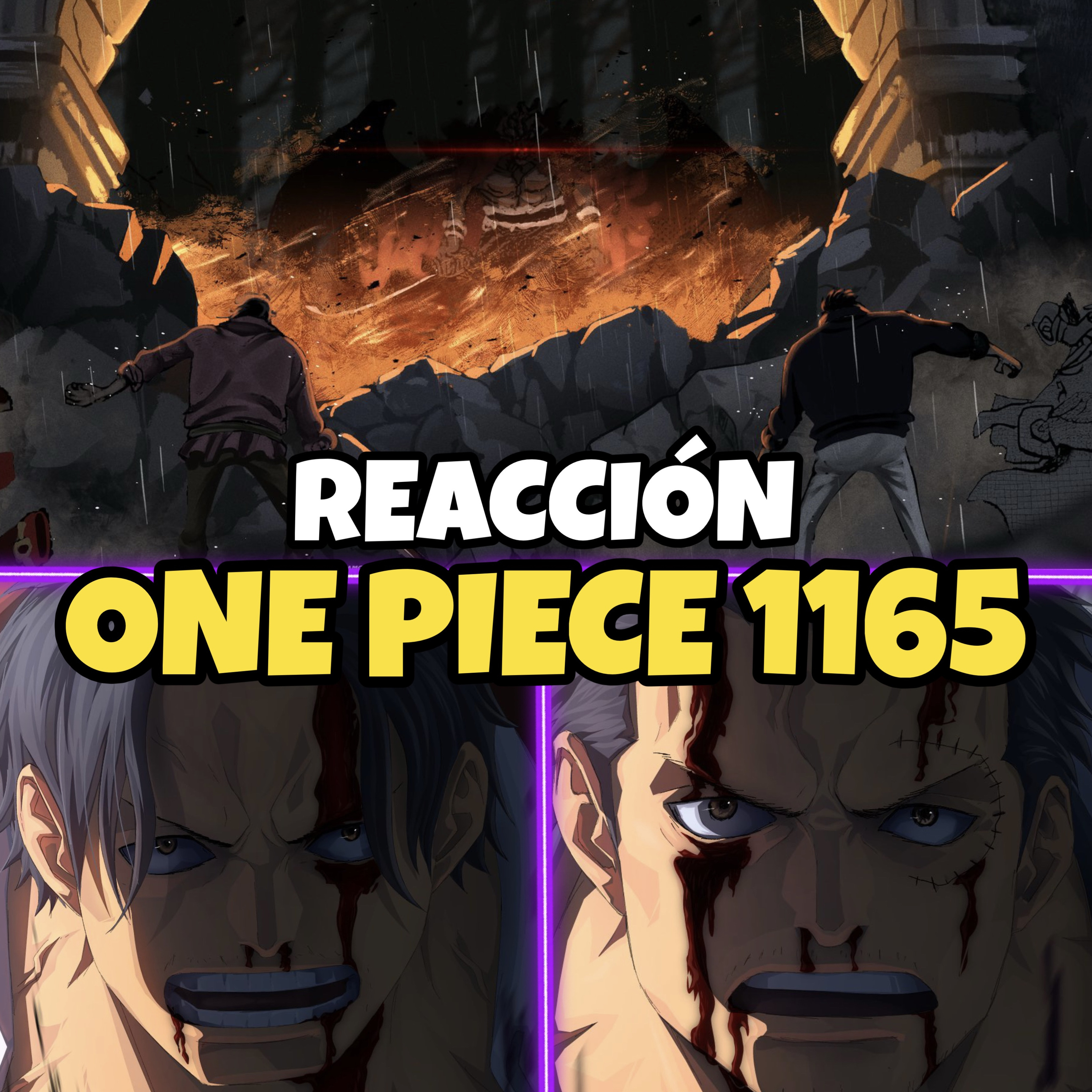 #207 - "CHOQUE DE TITANES" | REACCIÓN ONE PIECE 1165 | Conexión Levely episode artwork